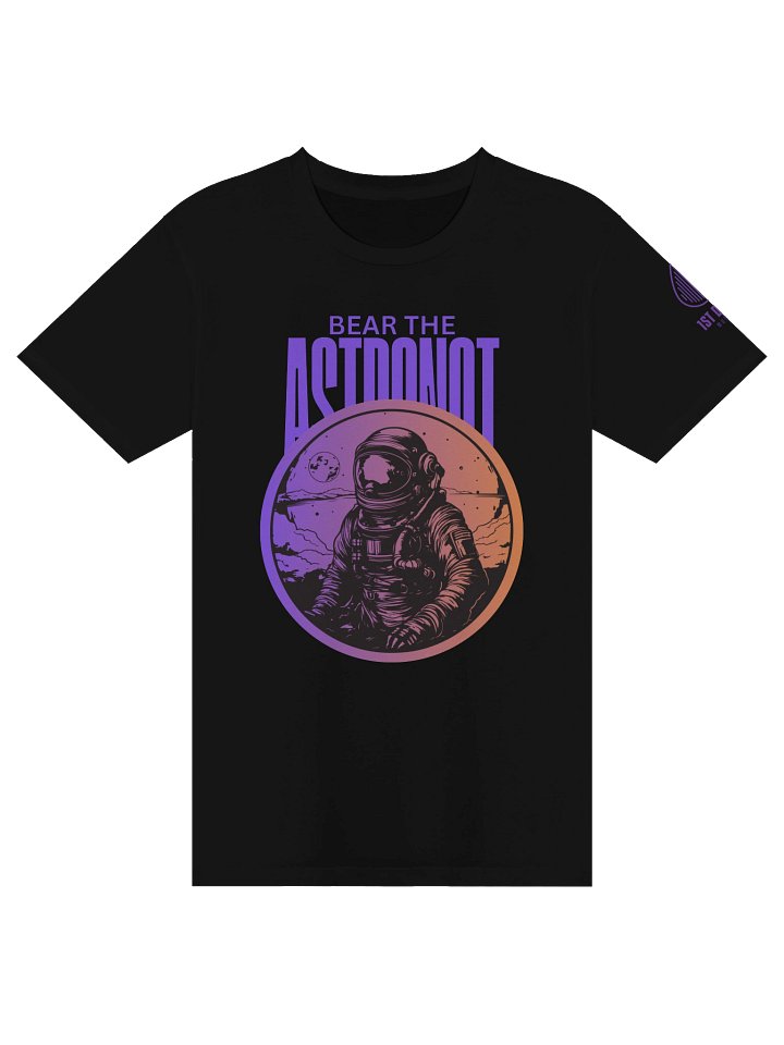 Bear the Astronot Outer Space (Suns) T-shirt product image (1)