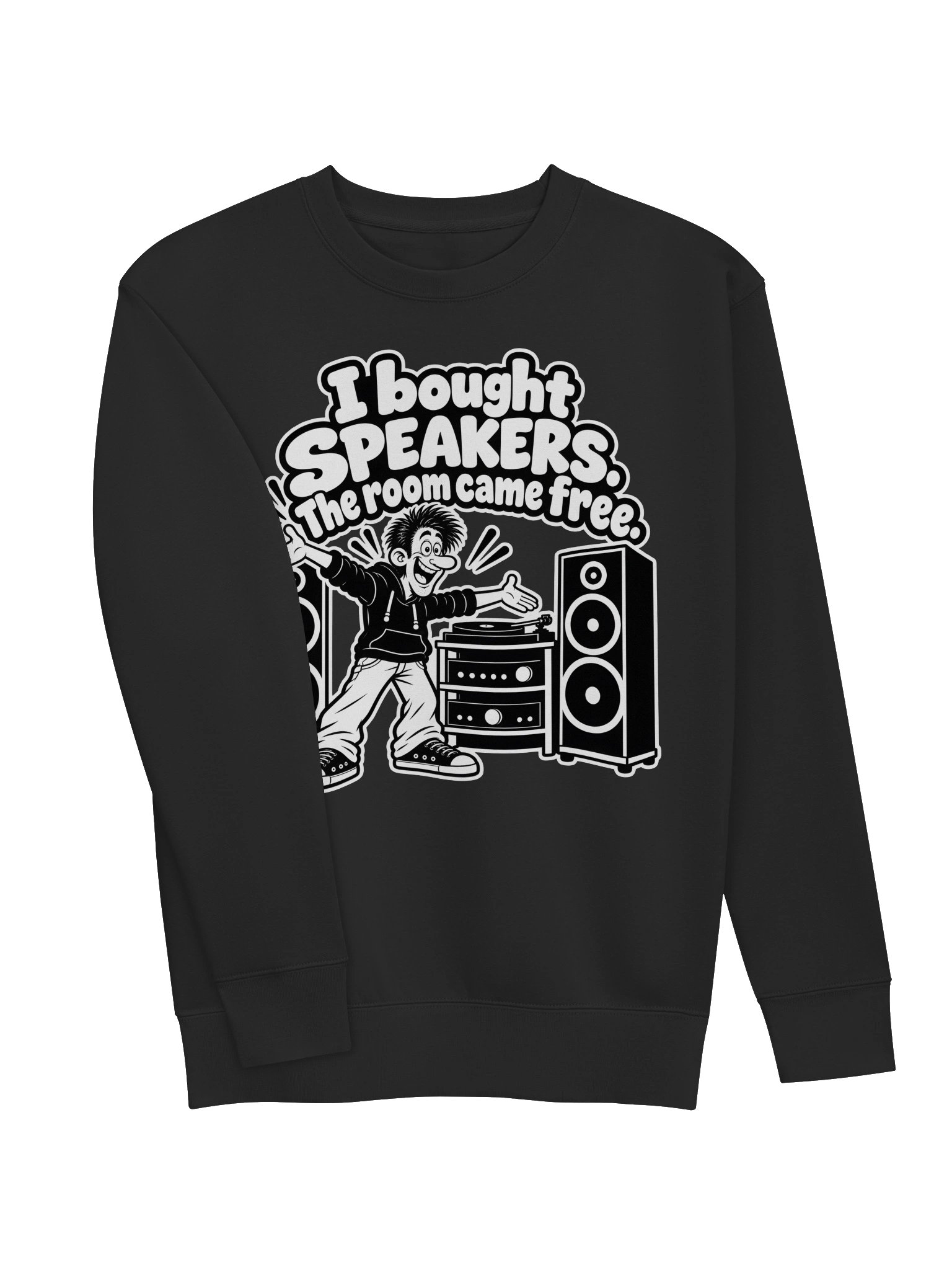 I Bought Speakers The Room Came Free - Long Sleeve T-shirt product image (3)