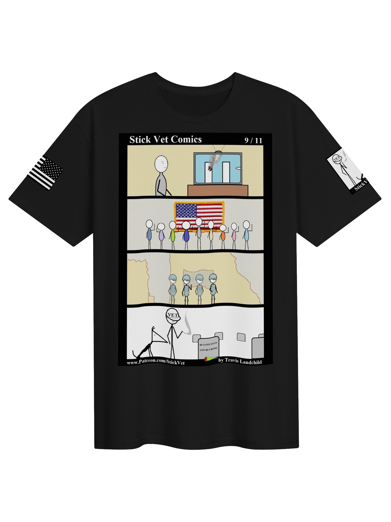 9/11 Comic Shirt product image (1)