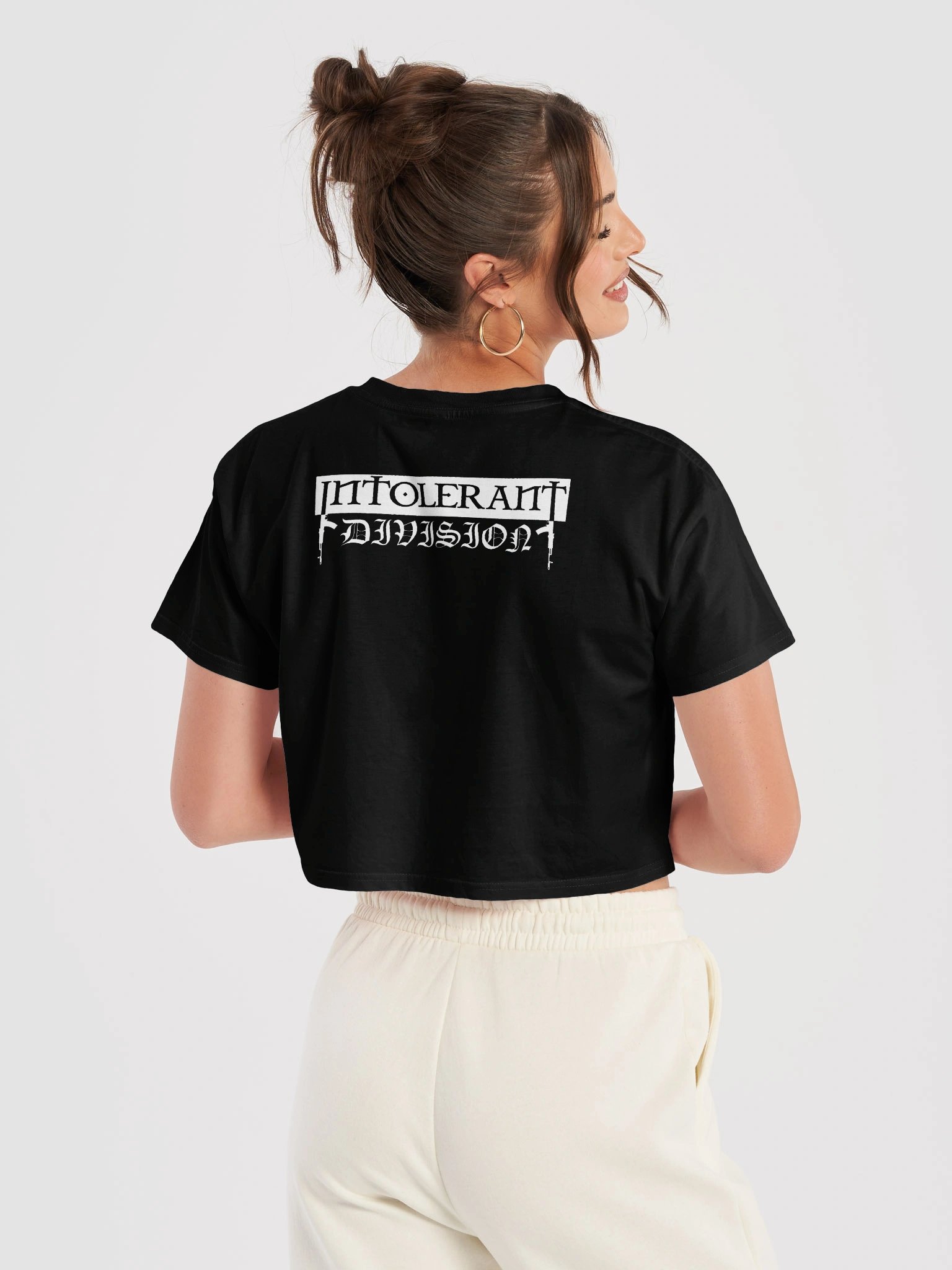 INTOLERANT DIVISION CROPTOP BACKPRINT product image (6)