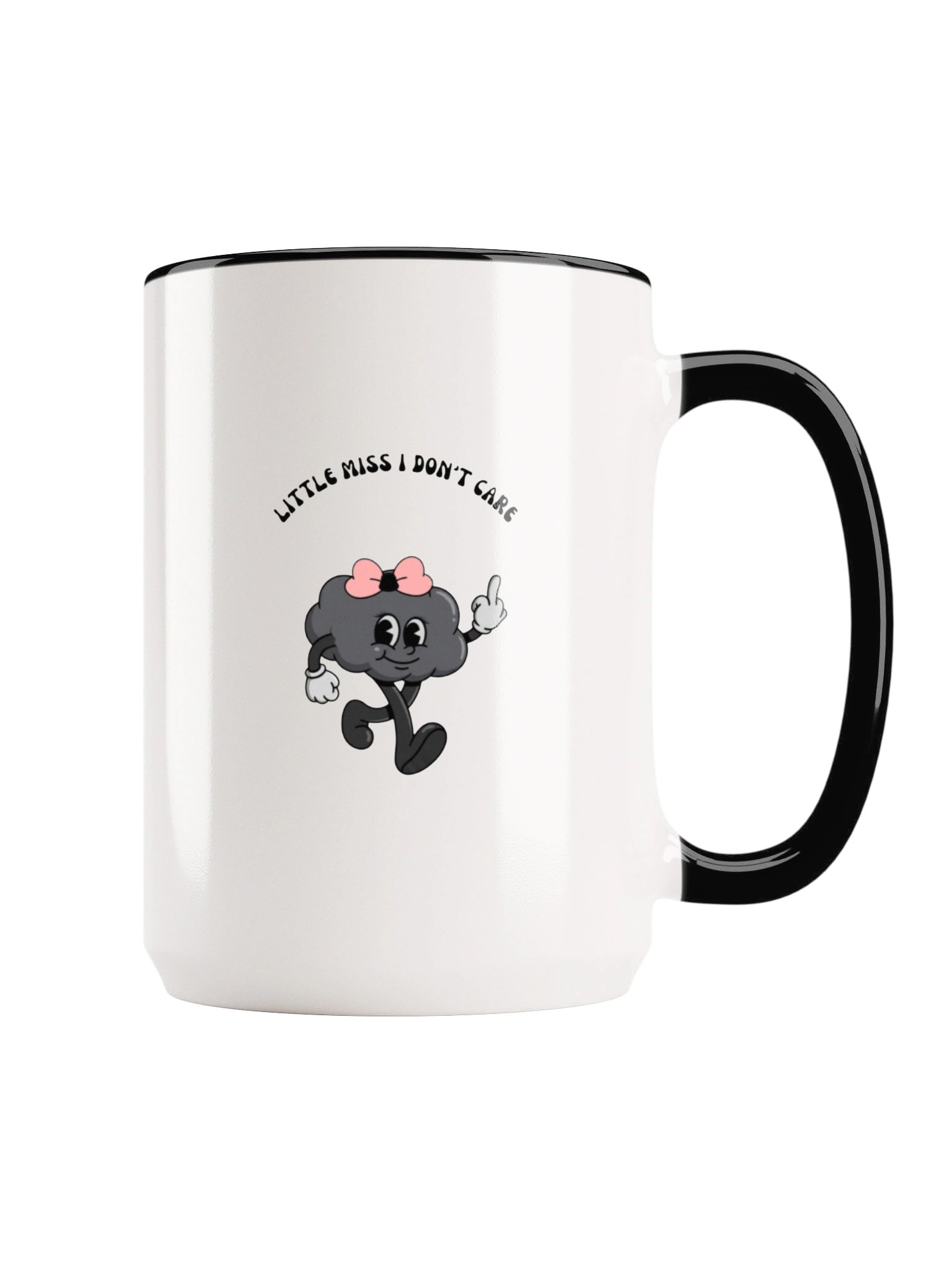 "LITTLE MISS I DON'T CARE" 15oz MUG product image (1)