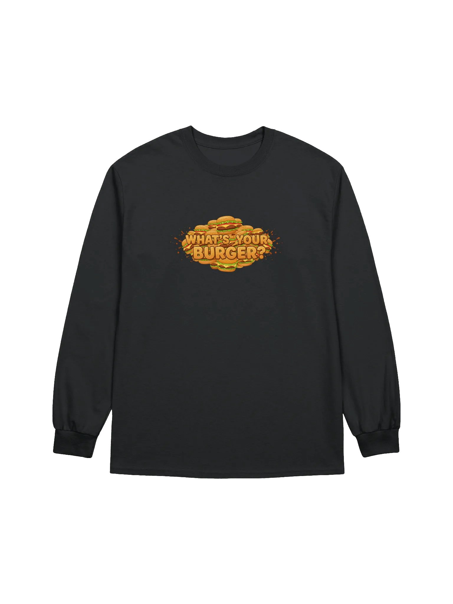 What's Your Burger? - Long Sleeve Tee product image (6)