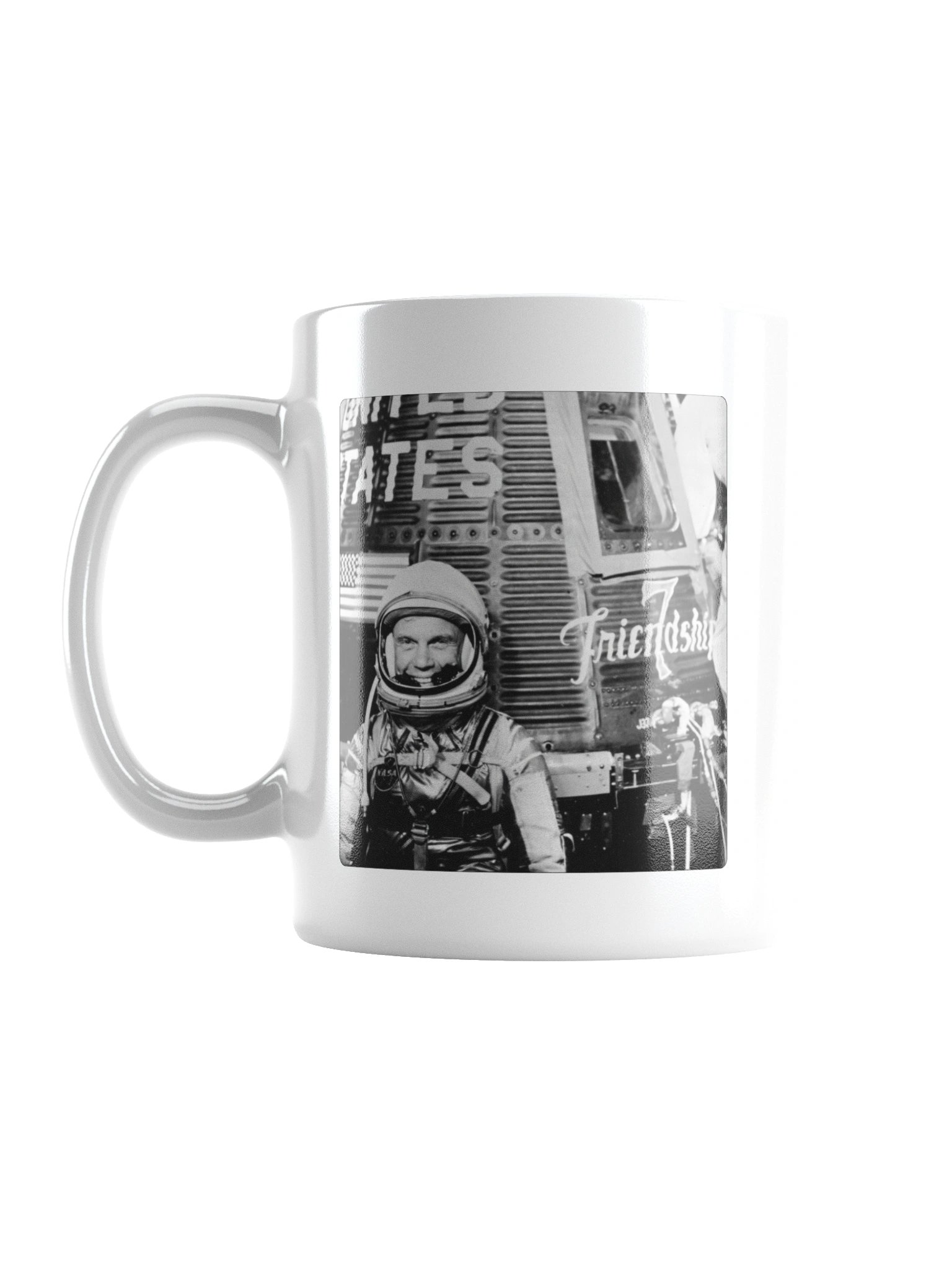 John Glenn First US Orbital Fight Mug product image (2)