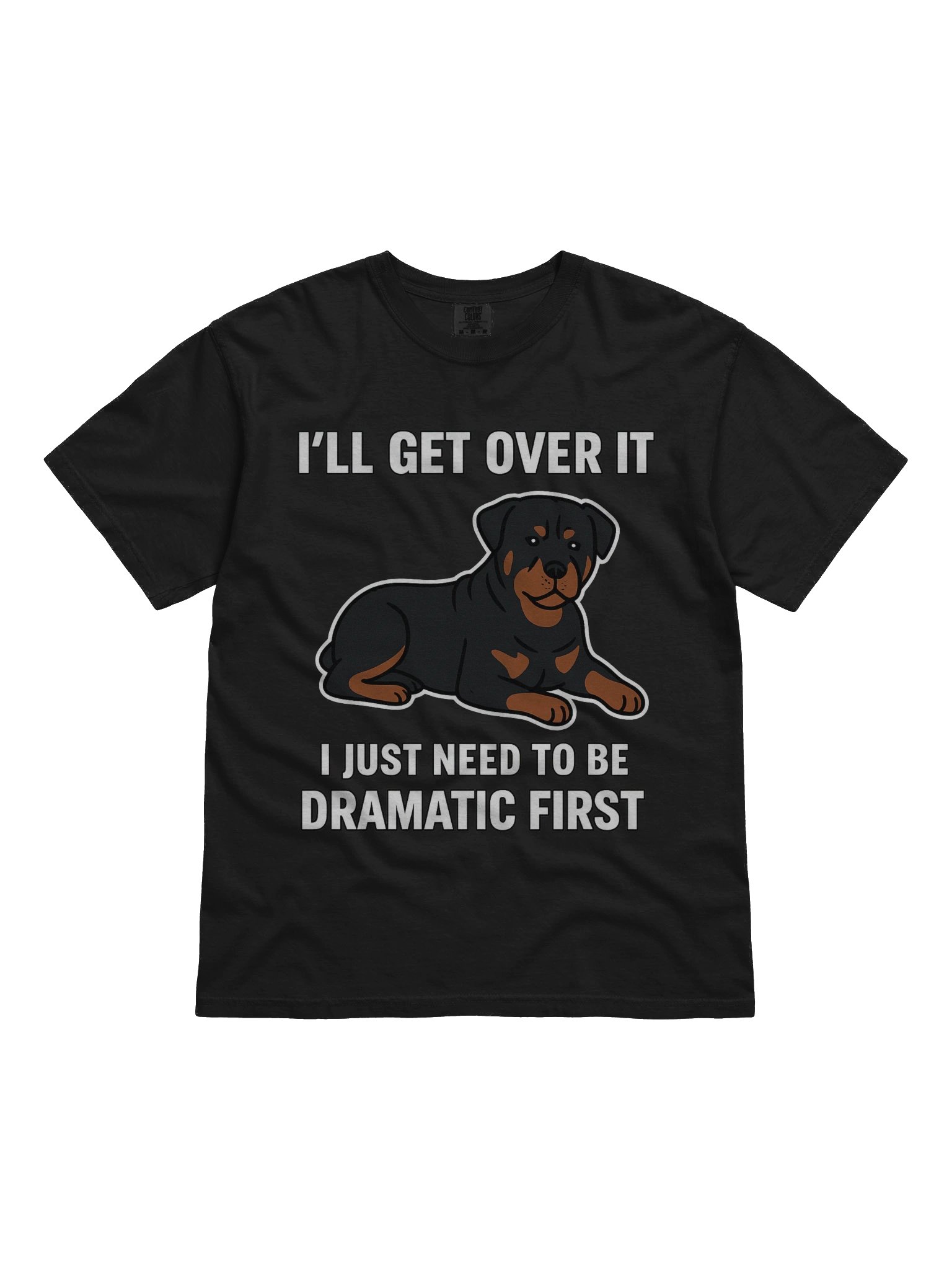 Dramatic Rottweiler Graphic Tee product image (3)