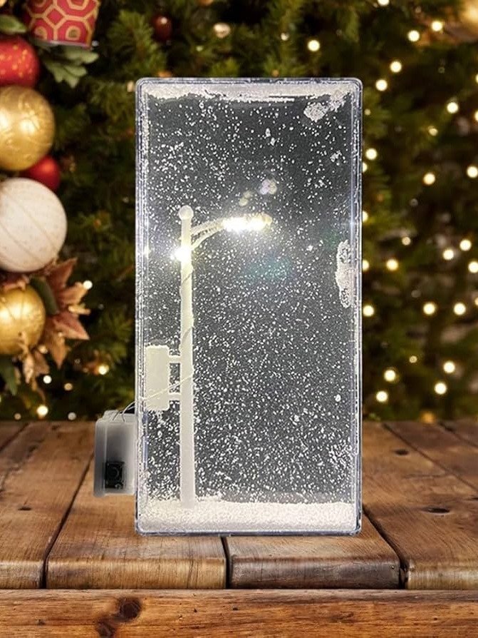 Snowy Christmas Lamp – DIY Snow Scene Night Light product image (1)
