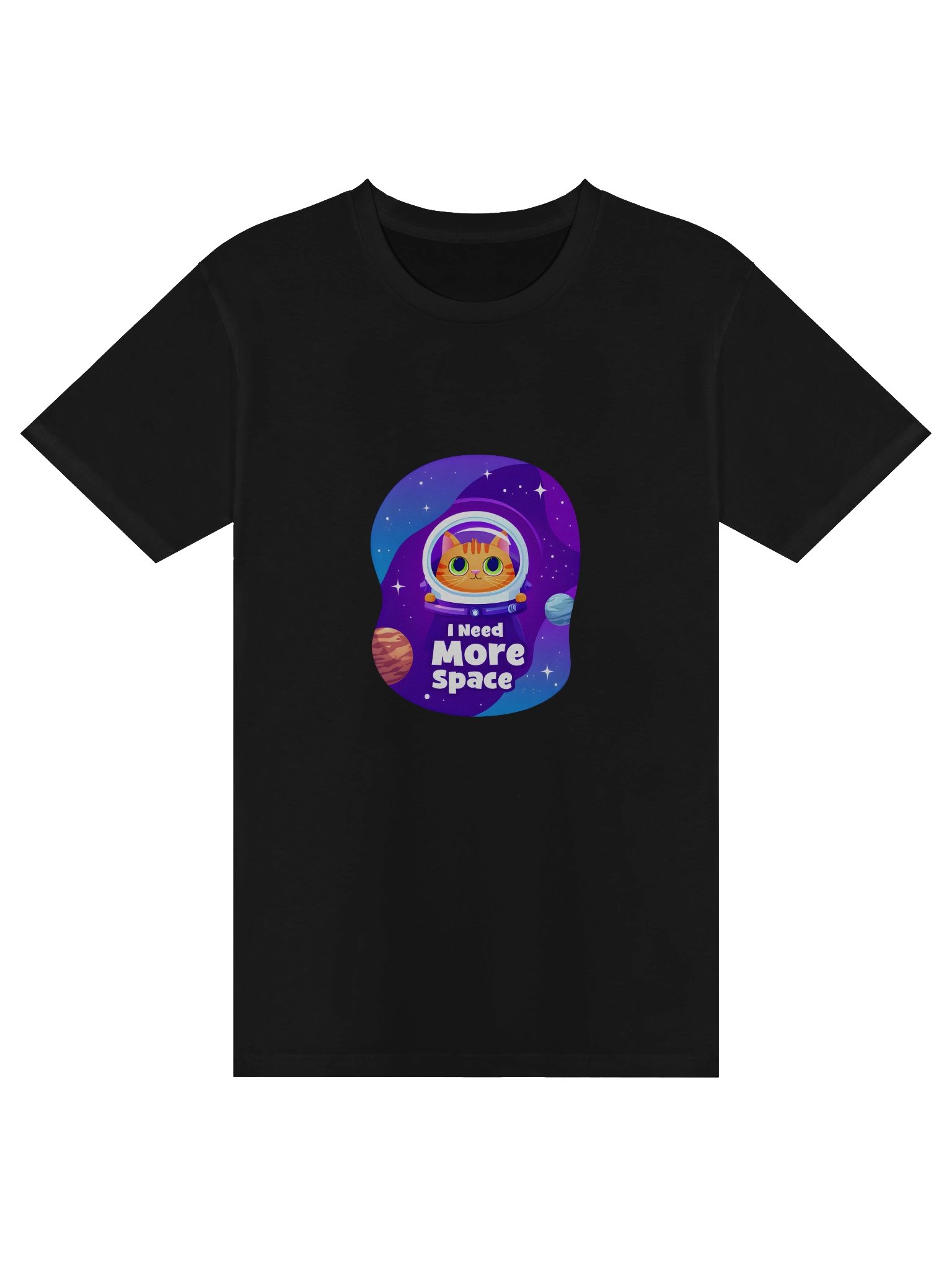 Space Cat Unisex Premium T-Shirt product image (1)