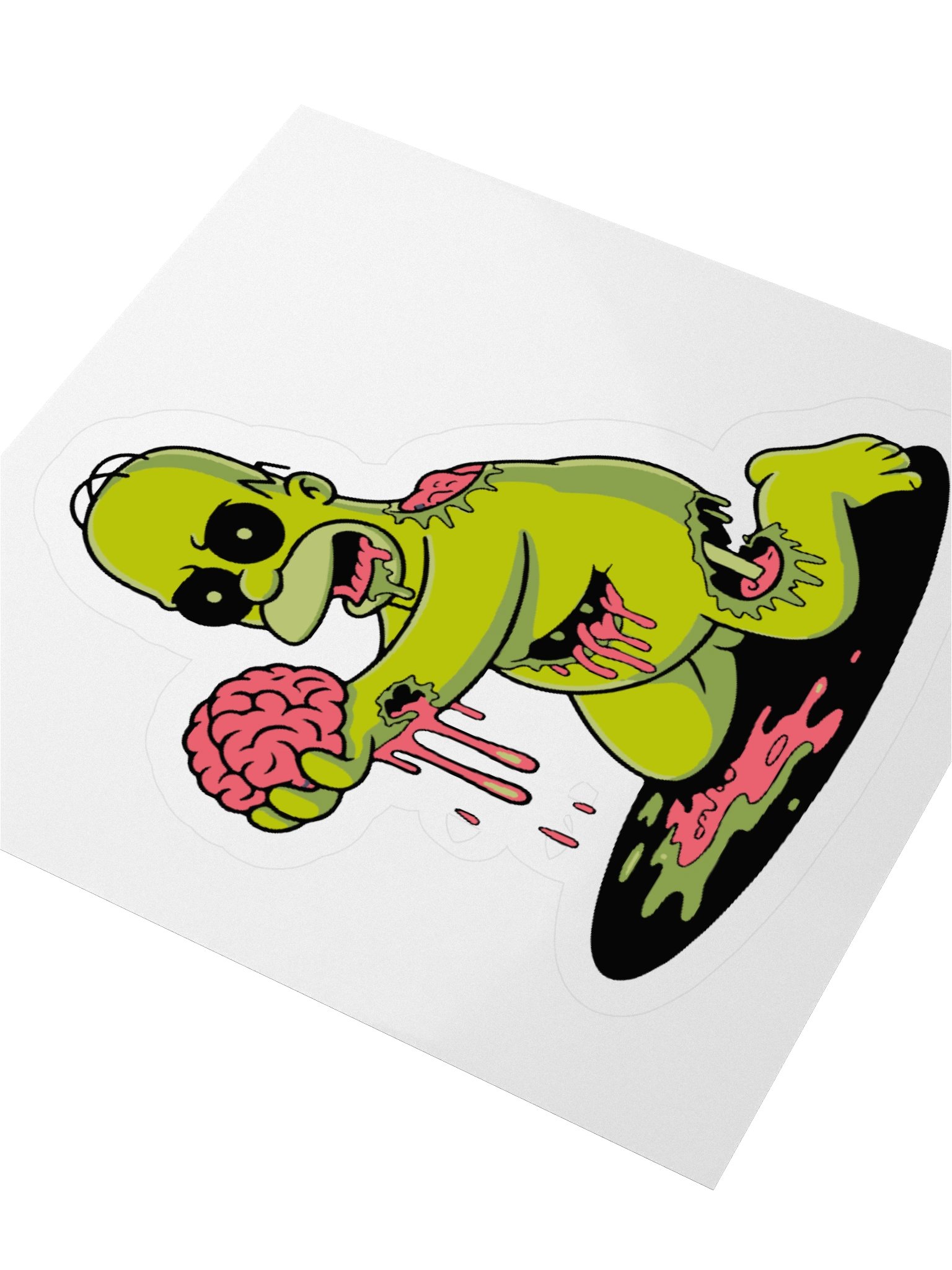 Undead Brain Sticker Set product image (3)