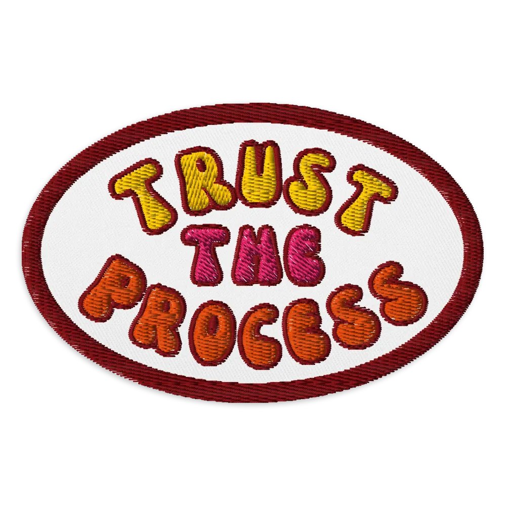 Trust the Process Patch product image (1)