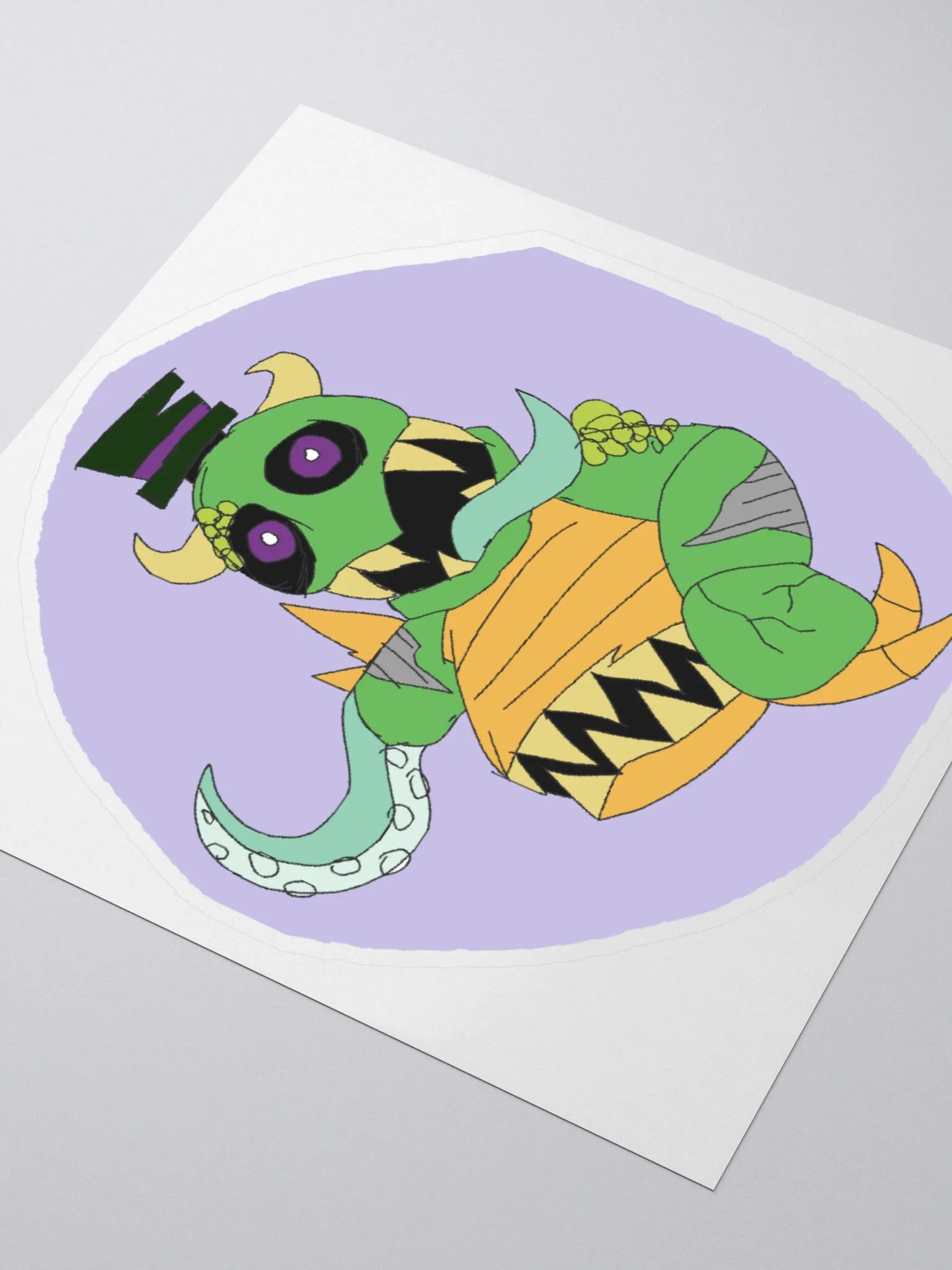 Twisted Bootleg Turtle Sticker product image (8)