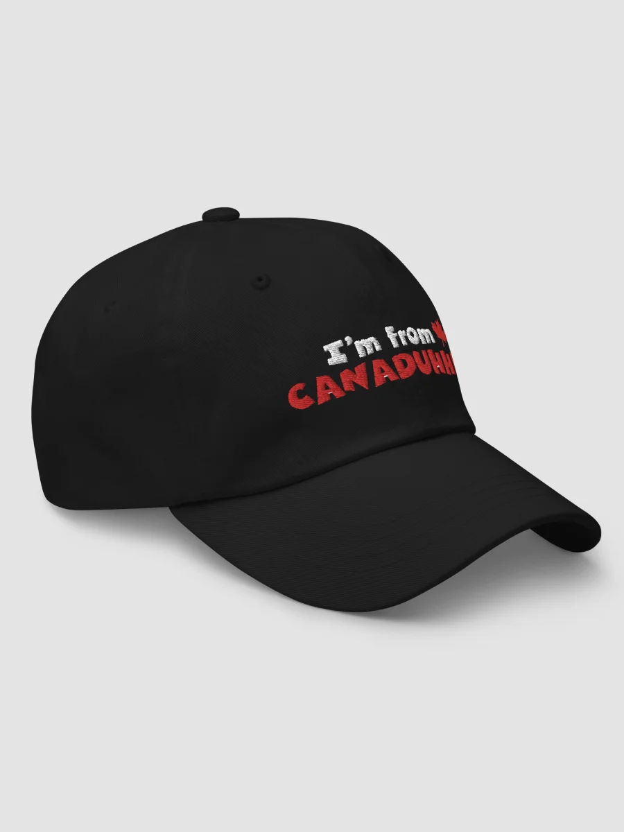 Canaduhhh Black Dad Hat product image (3)
