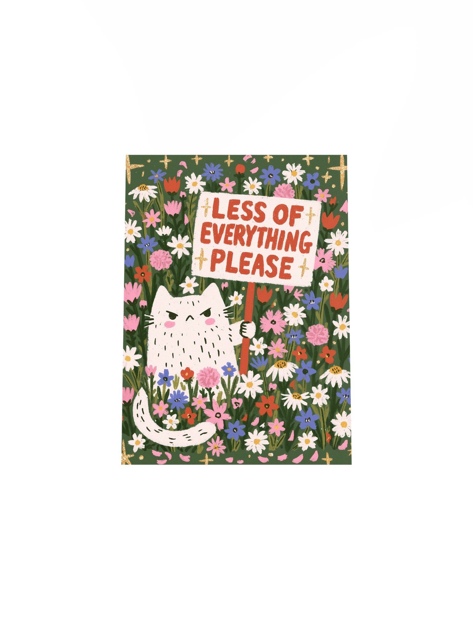 Less of Everything Please Cat Poster product image (28)