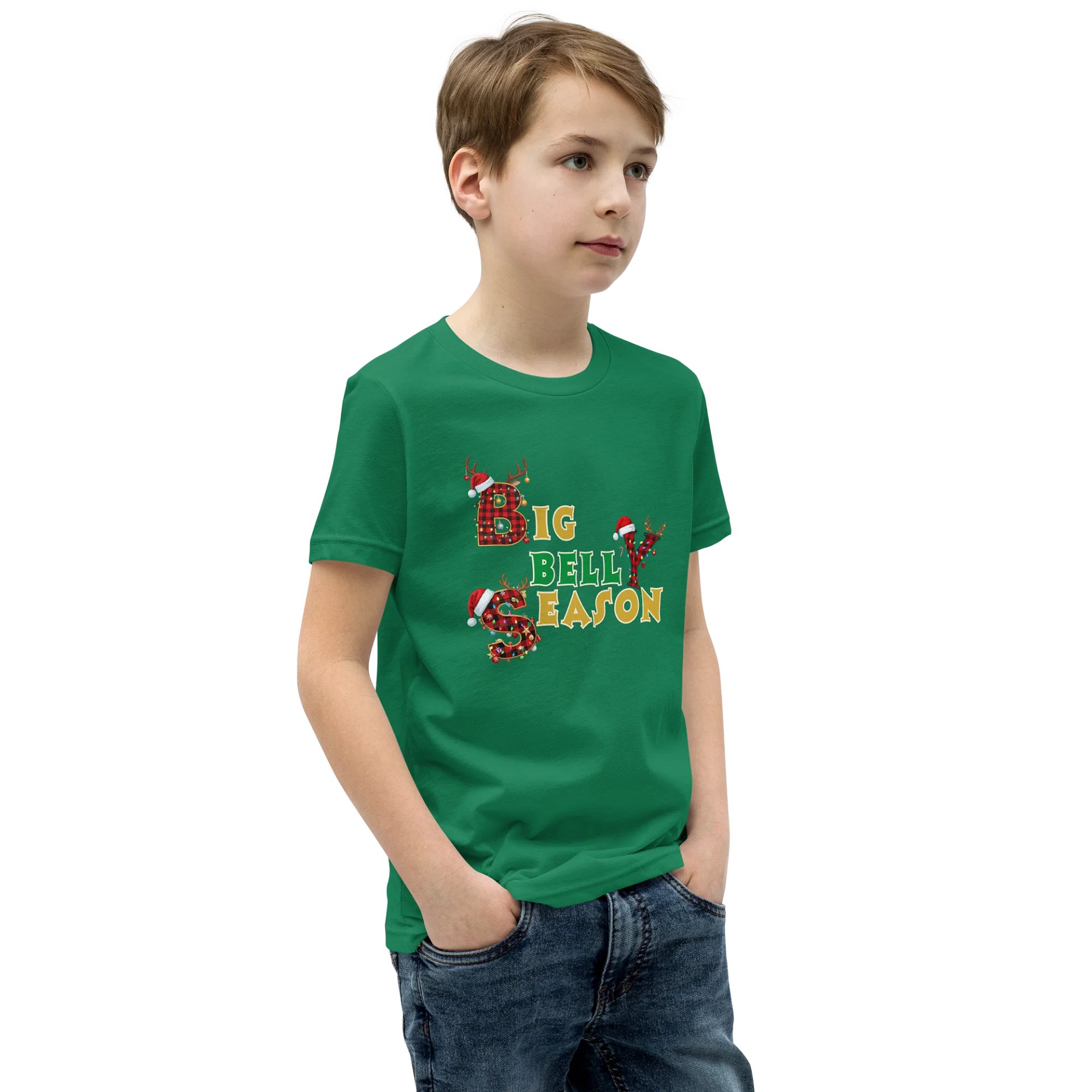 Festive Big Belly Season Youth T-Shirt product image (38)