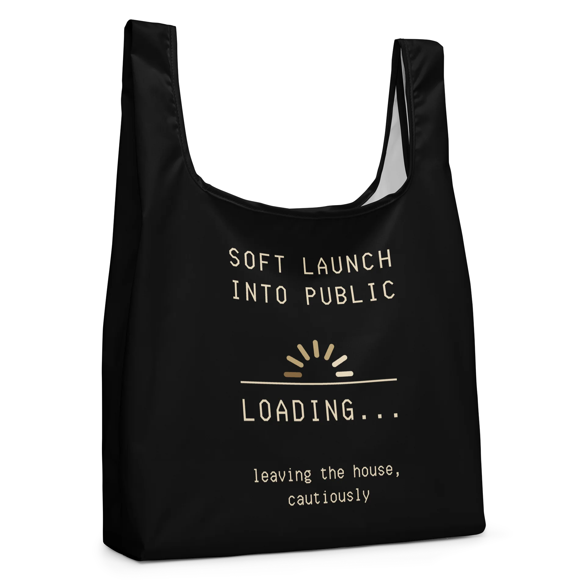 Soft Launch Into Public Shopping Bag | Chronic Illness & Spoonie Errand Bag product image (4)