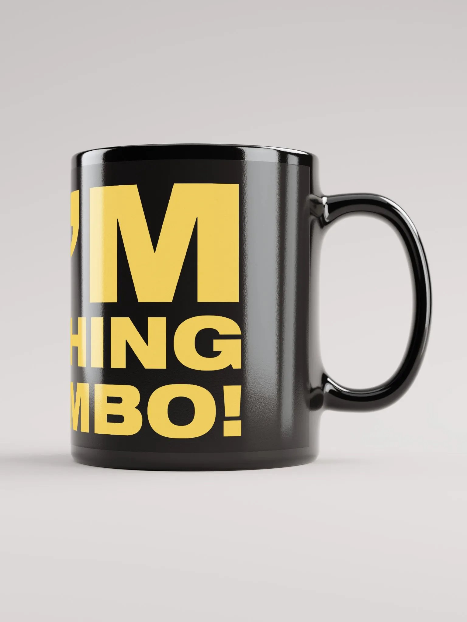 Not Now! Black Ceramic Mug product image (1)