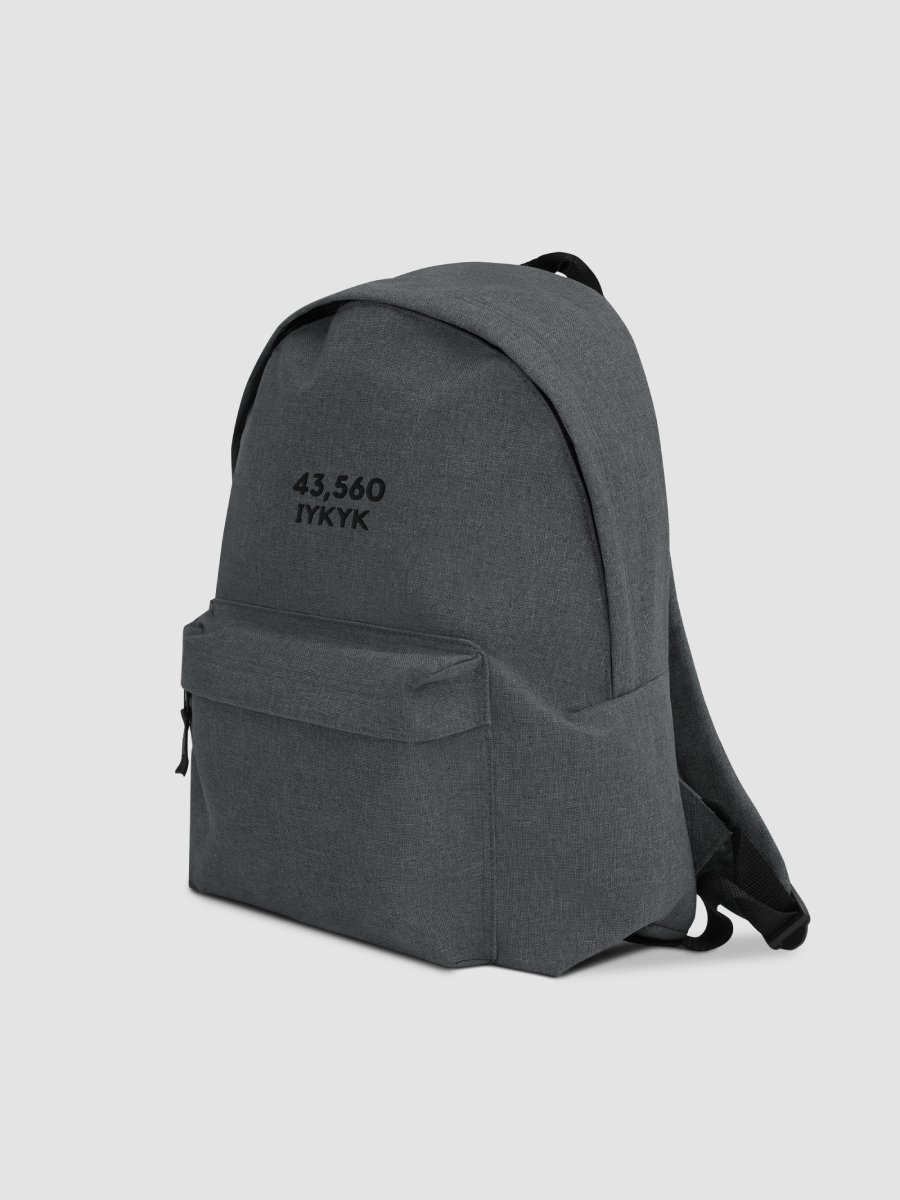 43560 IYKYK Backpack. Gray product image (4)