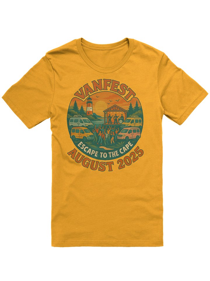 VanFest: Escape to the Cape 2025 - Official T-shirt product image (3)