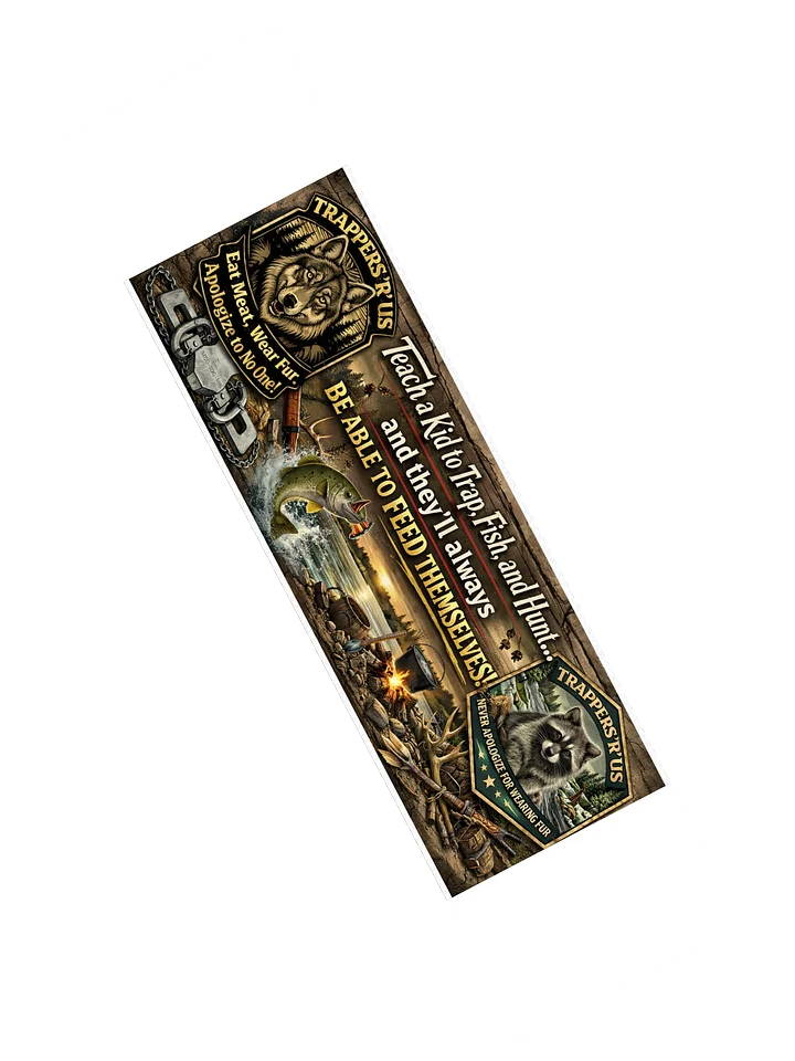 Teach a kid - Bumper sticker product image (2)