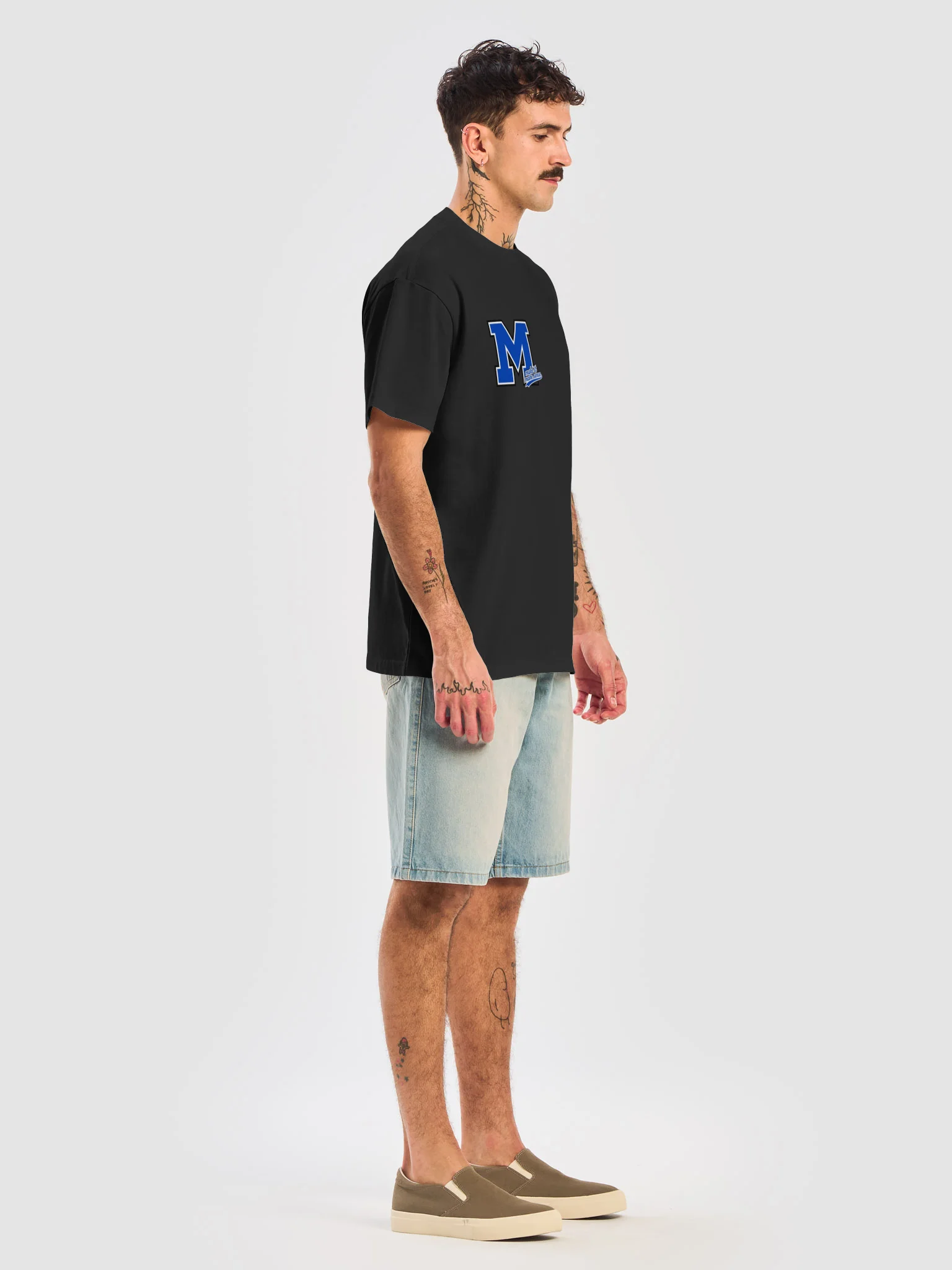 Make It Make Sense Blue M Box Tee product image (31)