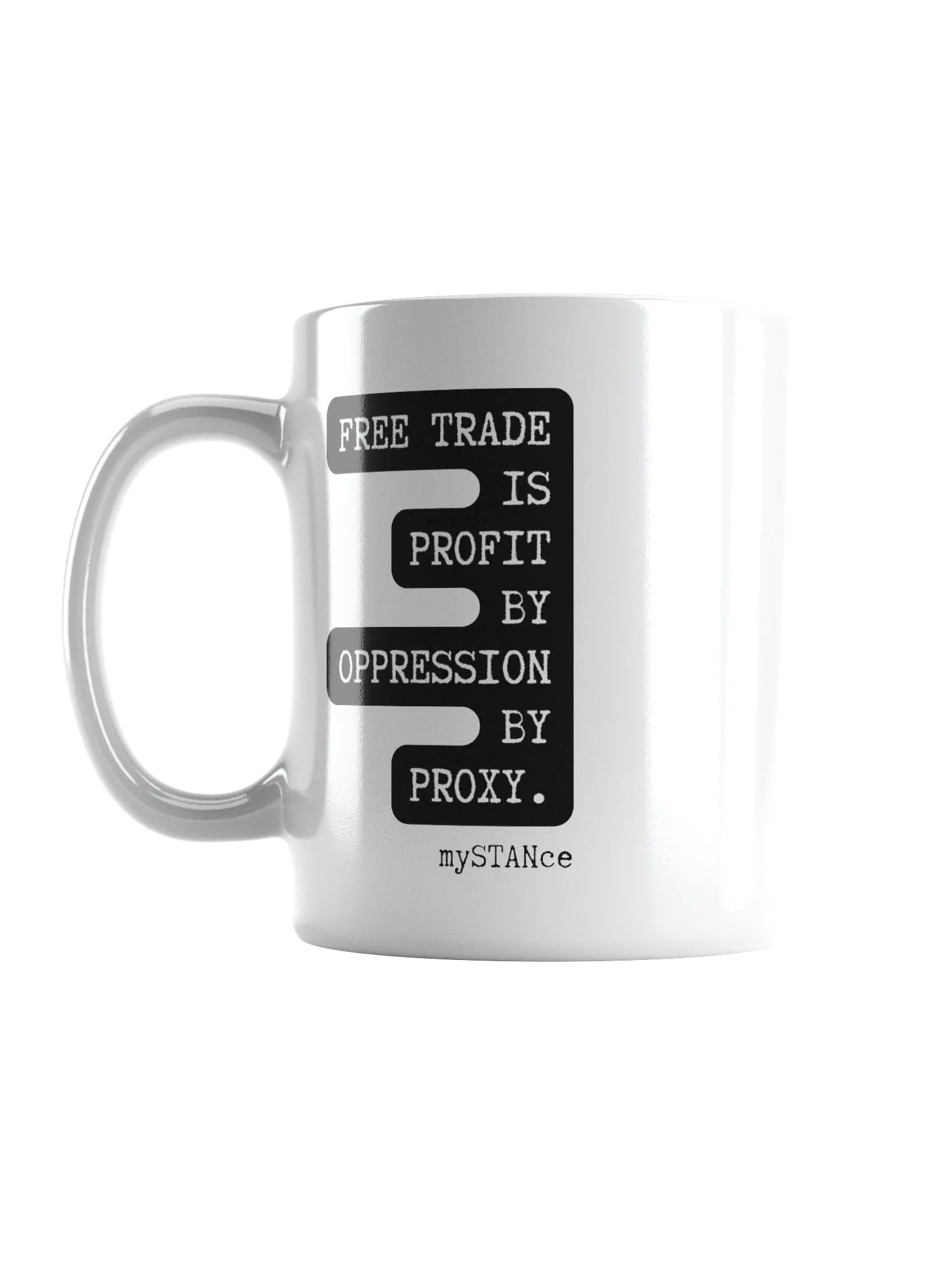 Free Trade is Profit by Oppression by Proxy Mug product image (16)