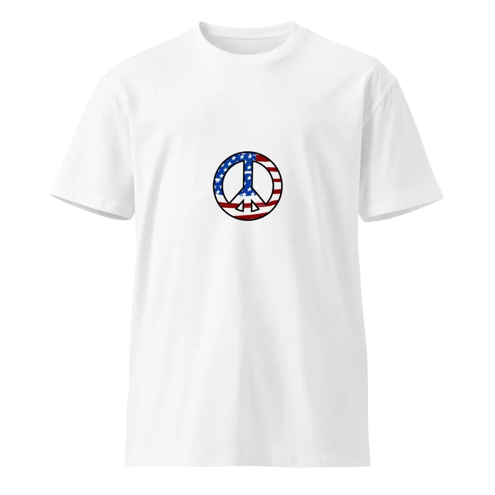 US Peace Cotton Tee Shirt product image (1)
