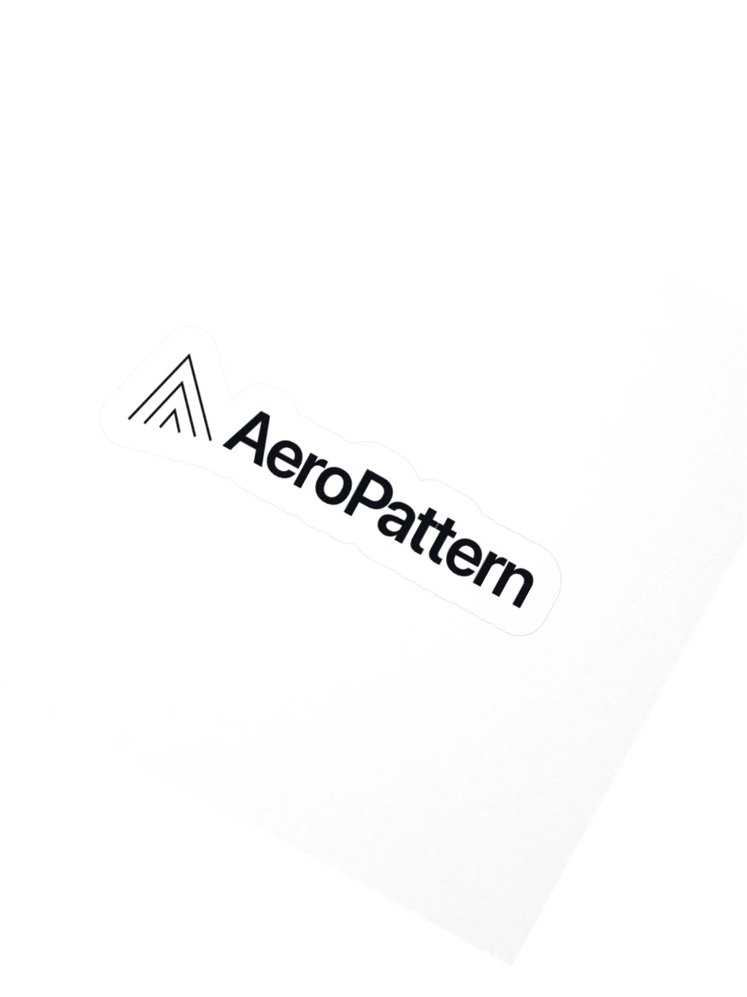 AeroPattern Minimal Kiss Cut Sticker product image (7)