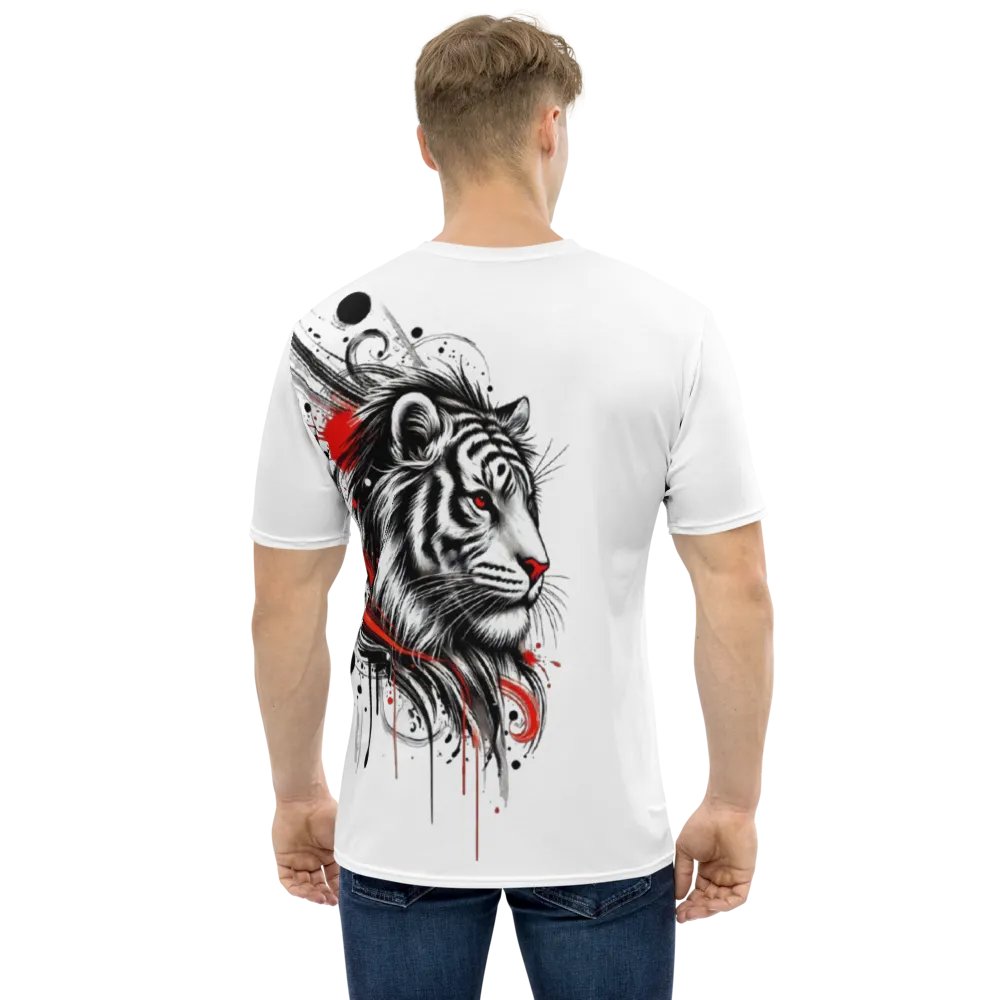Dynamic Tiger Ink Drip T-Shirt product image (2)