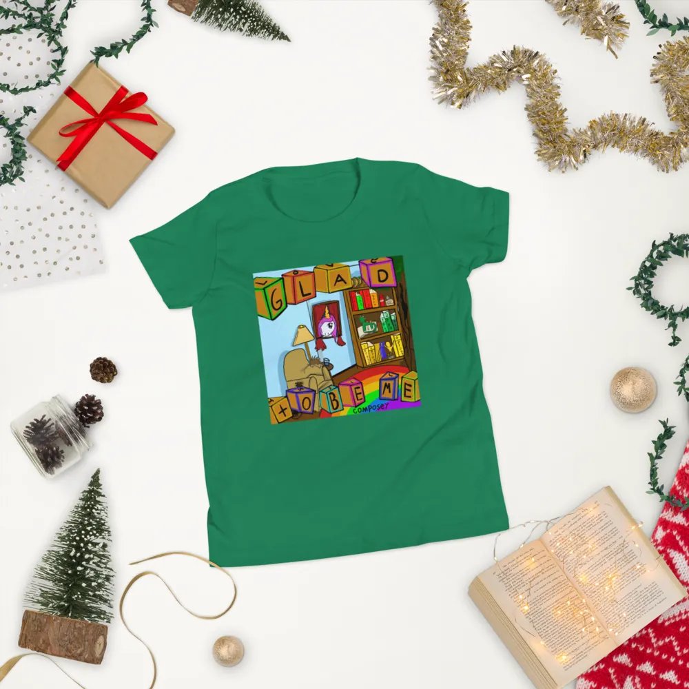 Glad To Be Me Kids Tee product image (6)