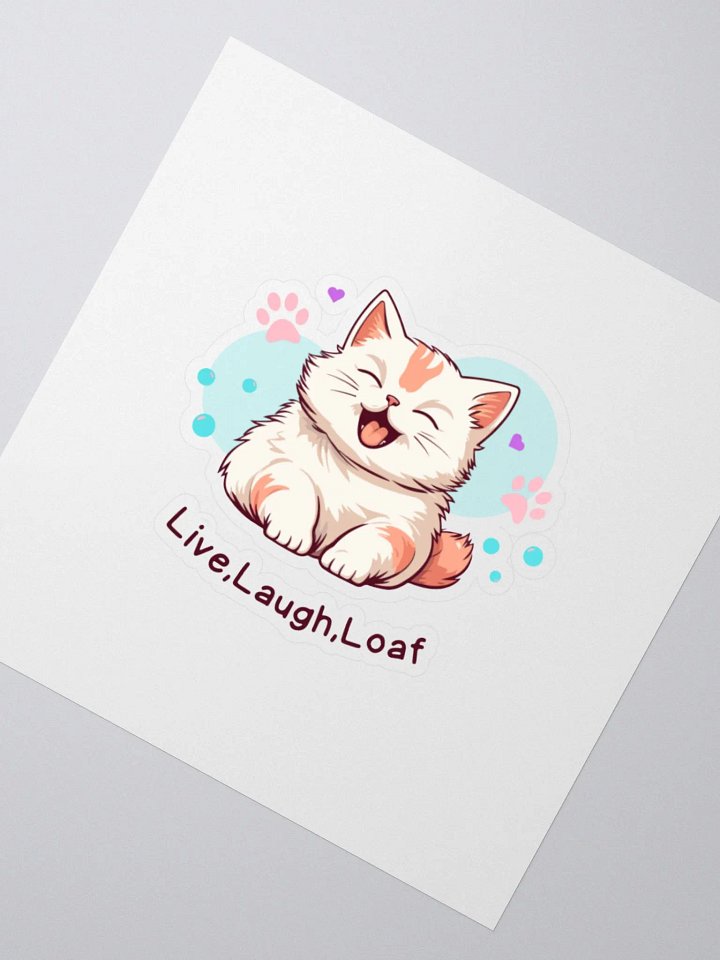 LiveLaughLoaf Cat Stickers product image (5)