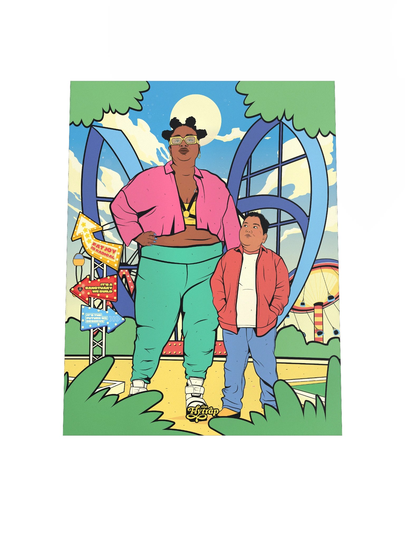 Fat Joy 12x16 poster product image (4)