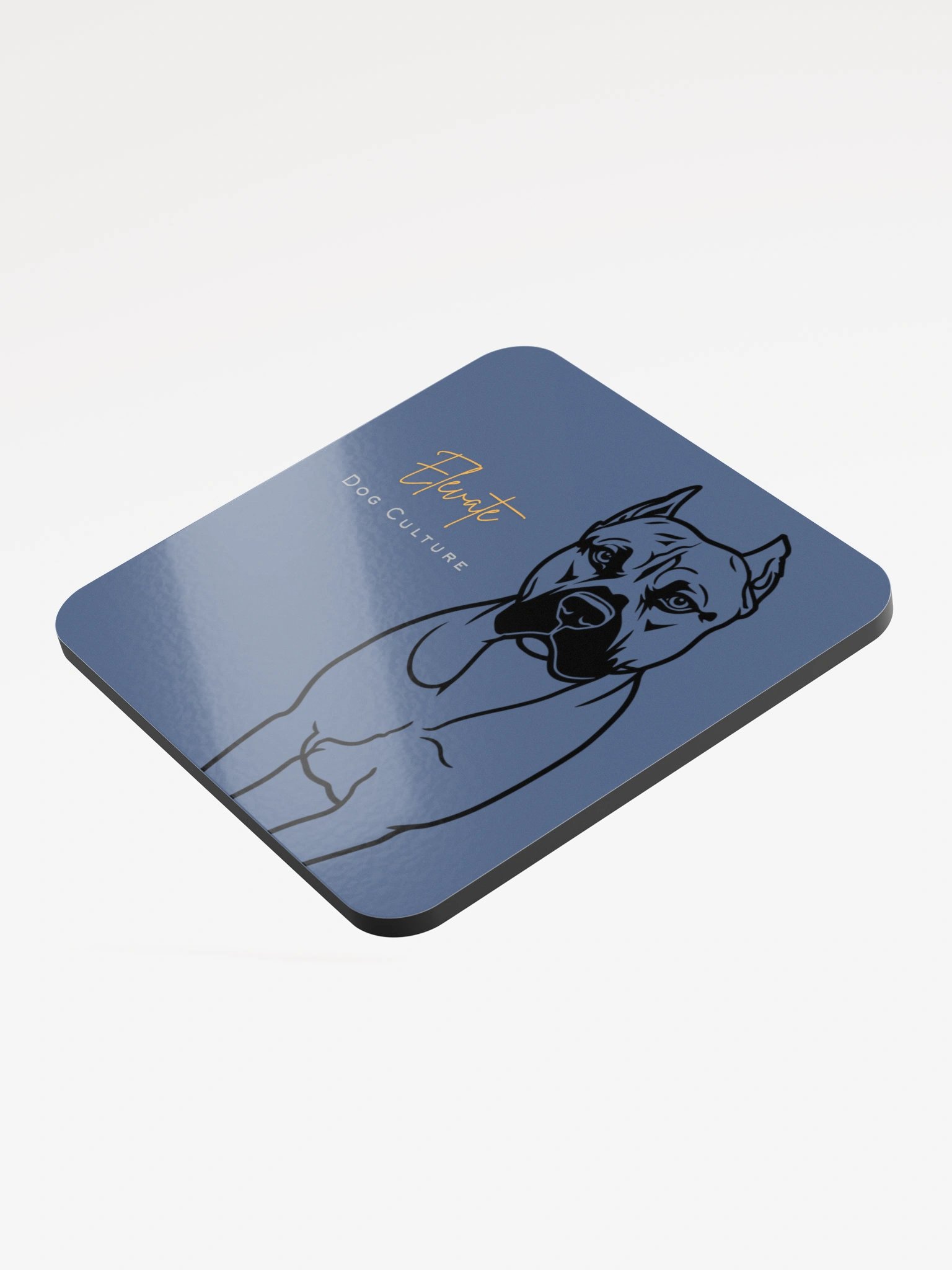 Elevate Dog Culture Glossed Cork Coaster product image (3)
