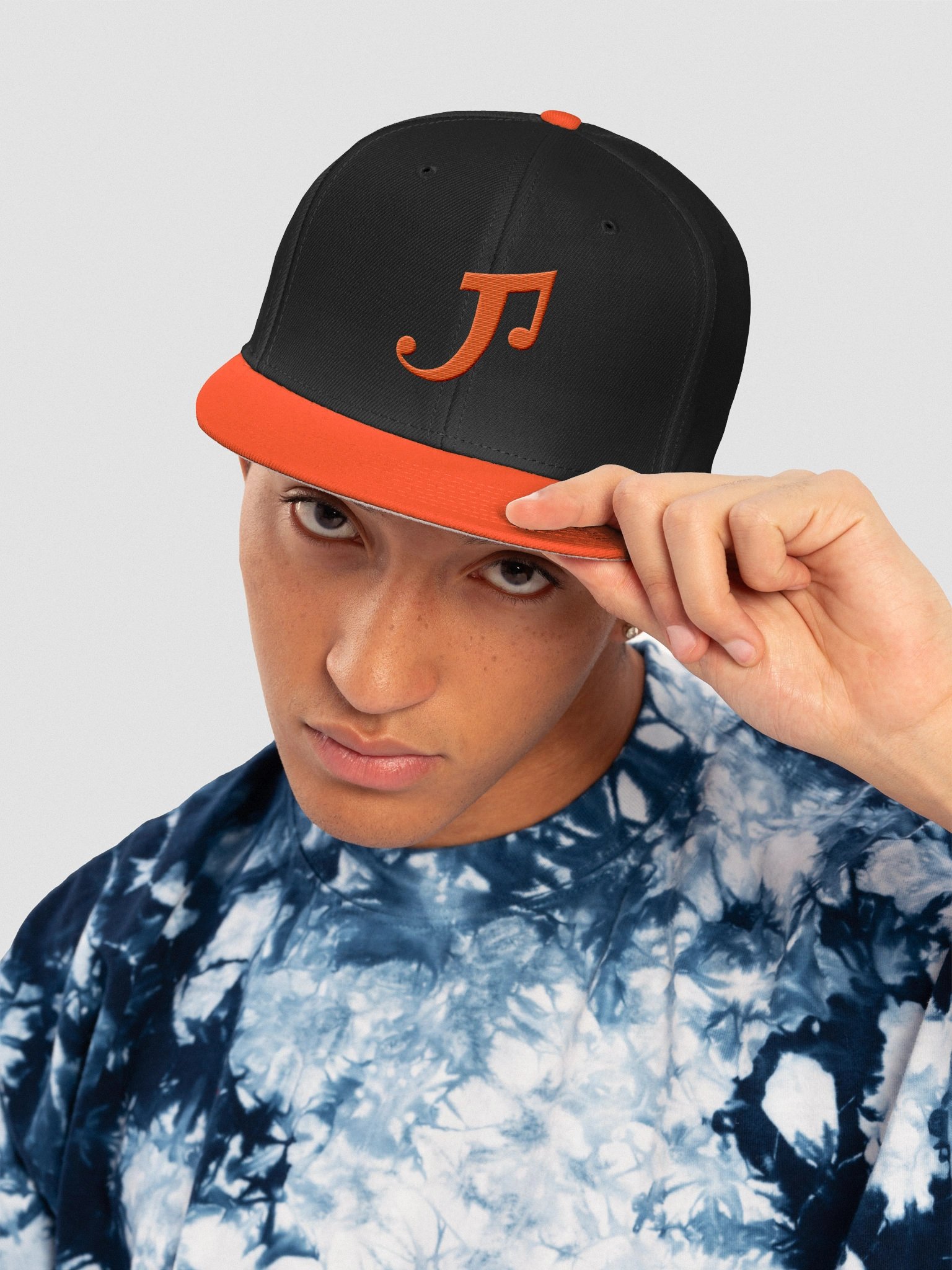 Orange Black Snapback product image (5)