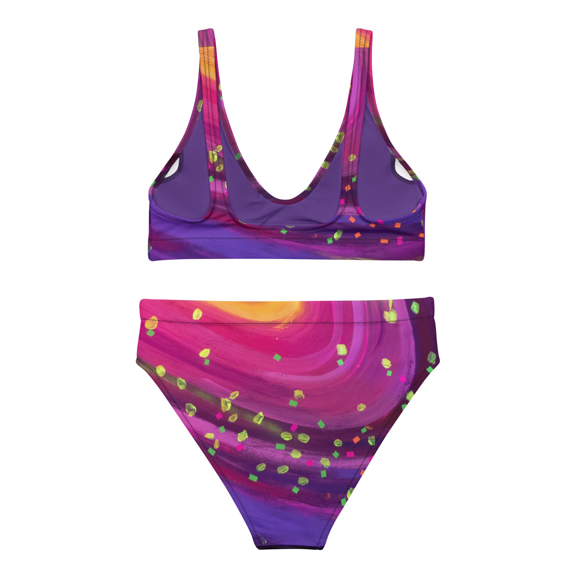 Purple Galaxy Bikini (High Waist) product image (2)