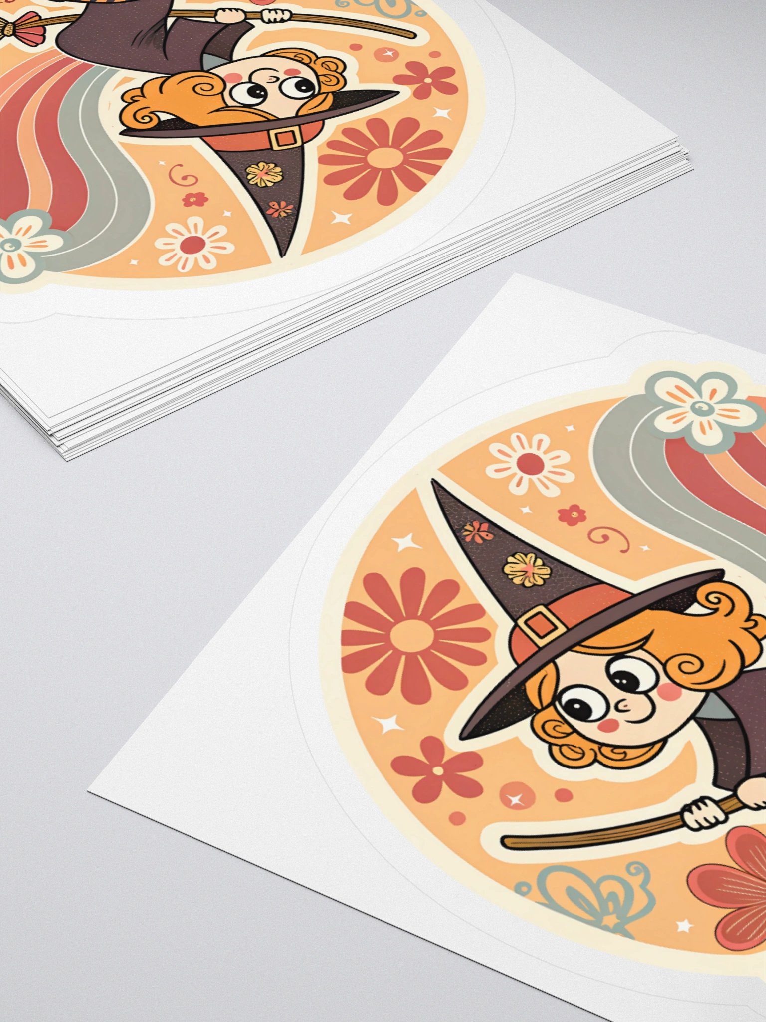 Cute Groovy Witch Sticker product image (11)