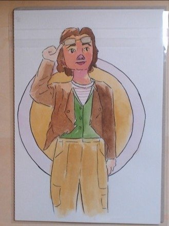 Imagined Character Watercolour Painting product image (1)