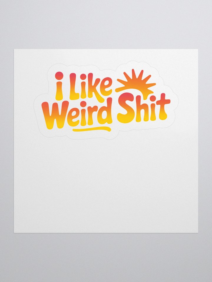Sun-Kissed Weirdness Stickers product image (1)