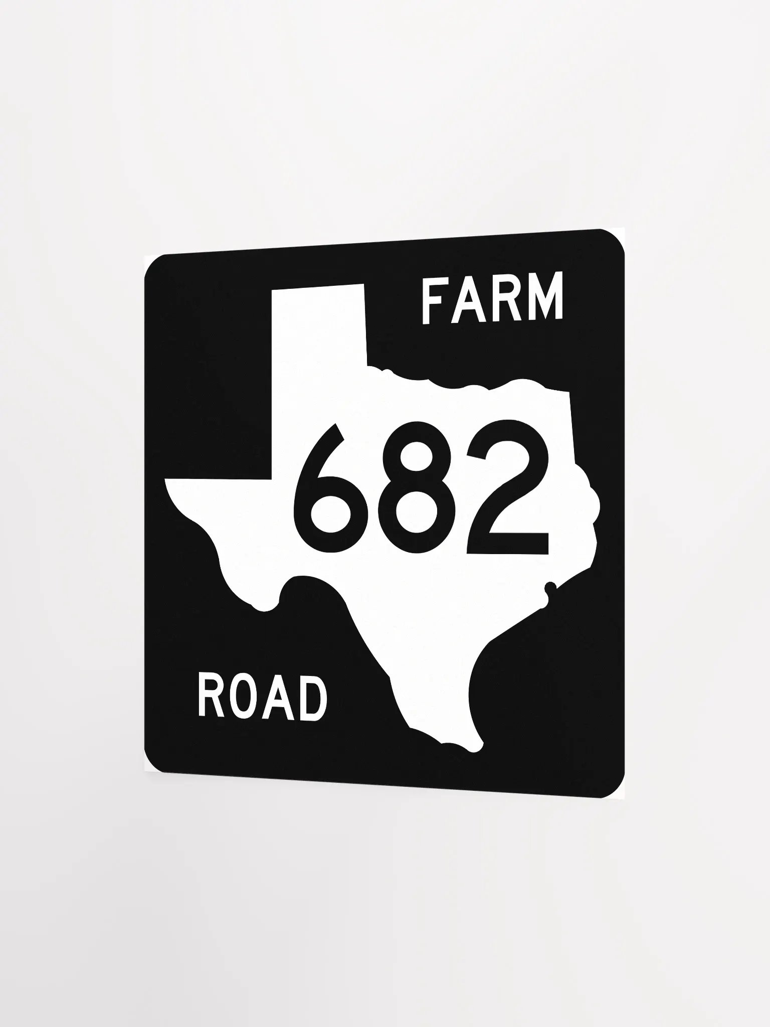 Texas Farm Road Sign FM 682 Poster product image (4)