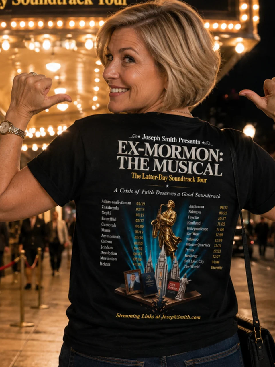 Ex-Mormon: The Musical Soundtrack Tour Shirt product image (1)