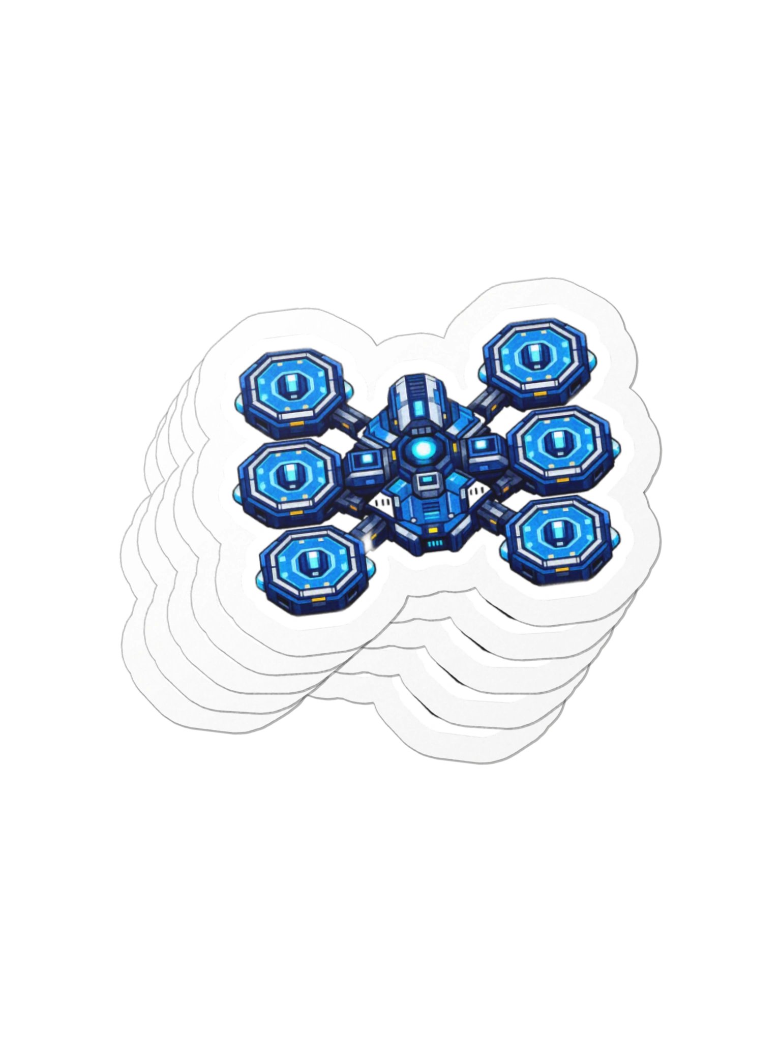Sector Defense Azure Voyager Die-Cut Sticker product image (2)