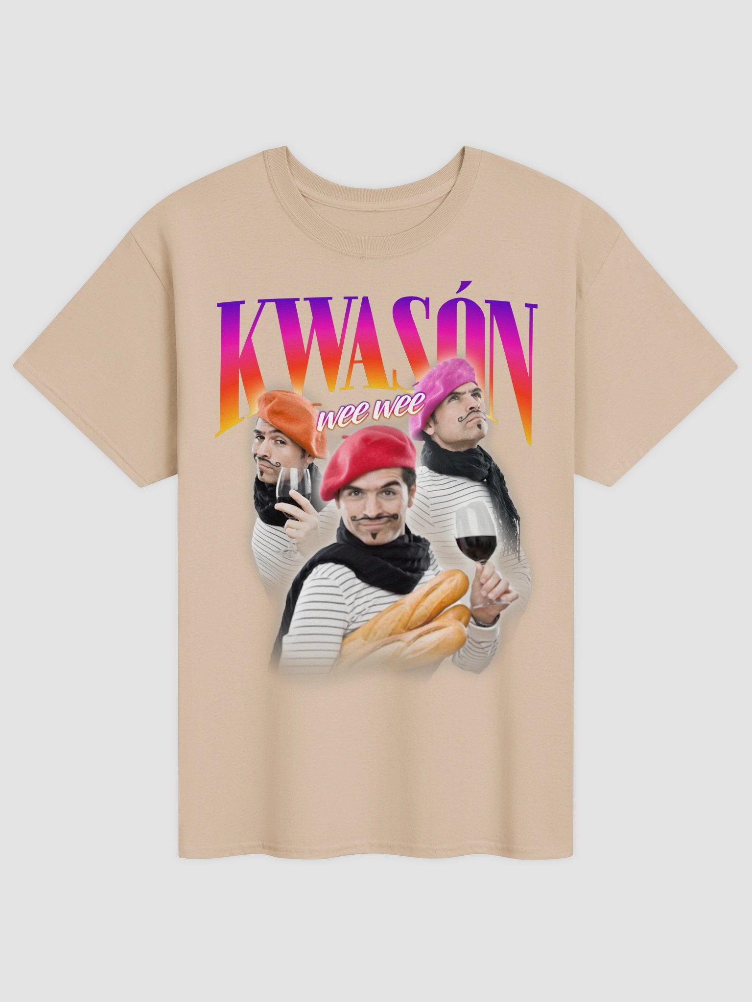 Kwason (croissant) - the Frenchest T-shirt product image (5)