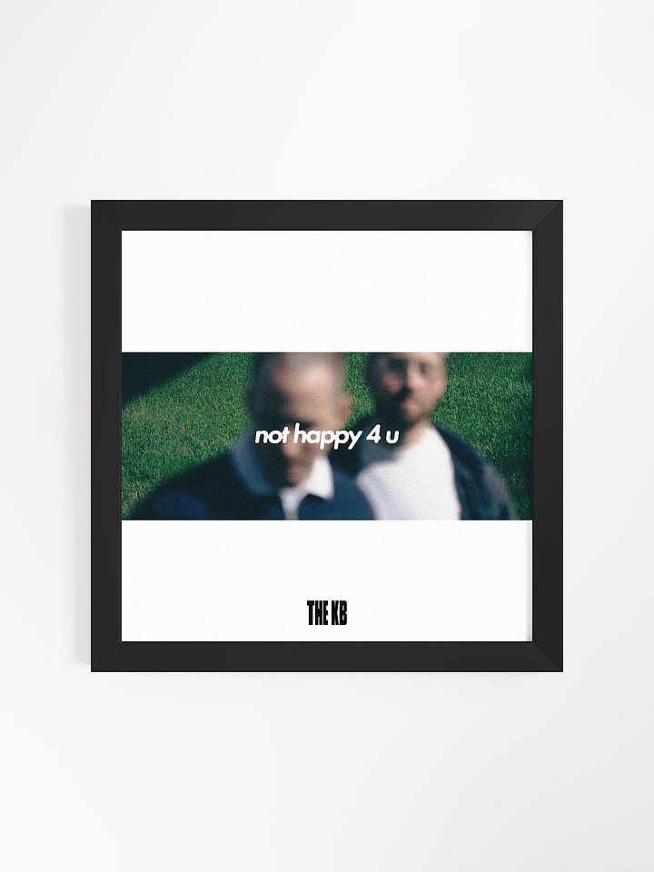"Not Happy 4 U" Cover Artwork Poster product image (3)
