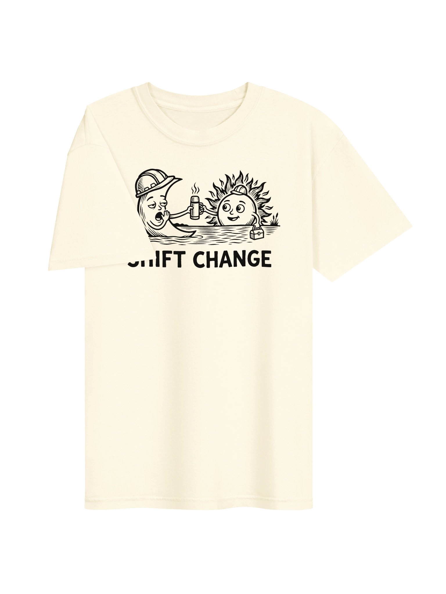 Shift Change Sun and Moon Tee product image (6)