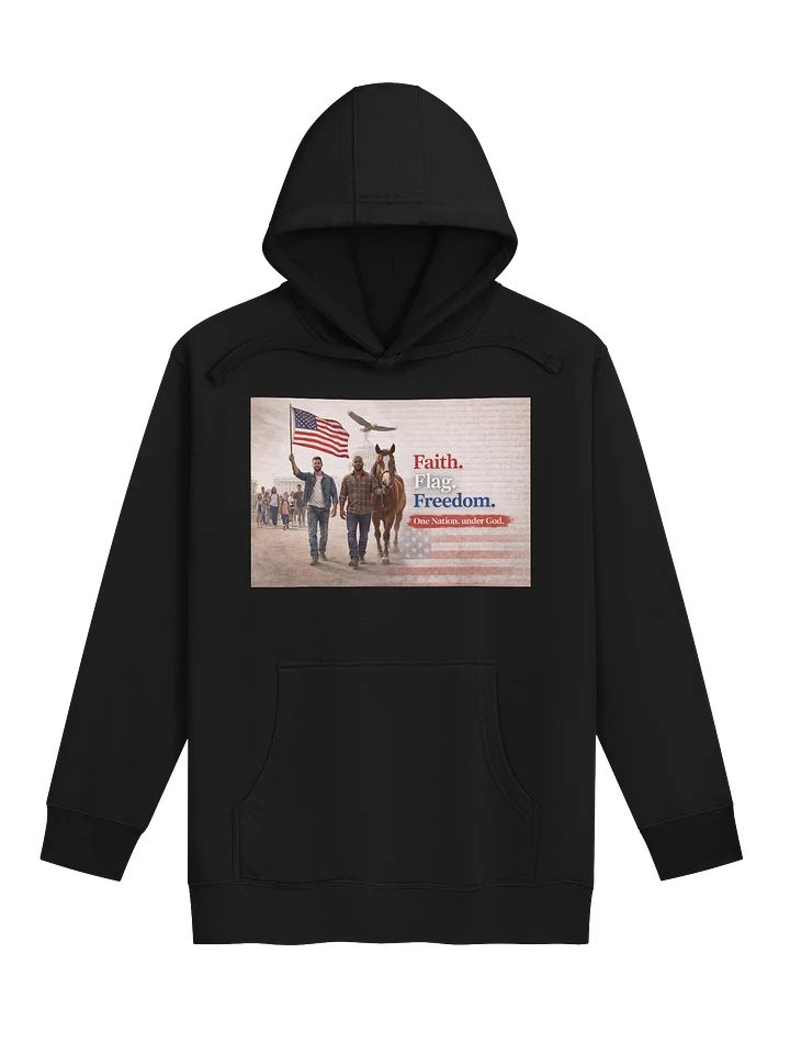 the Faith Flag Freedom hoodie product image (1)
