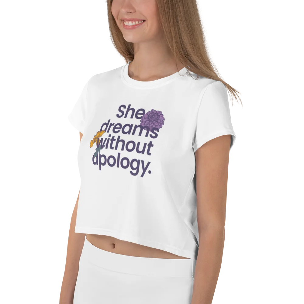 She Dreams Women's Crop T-Shirt product image (4)