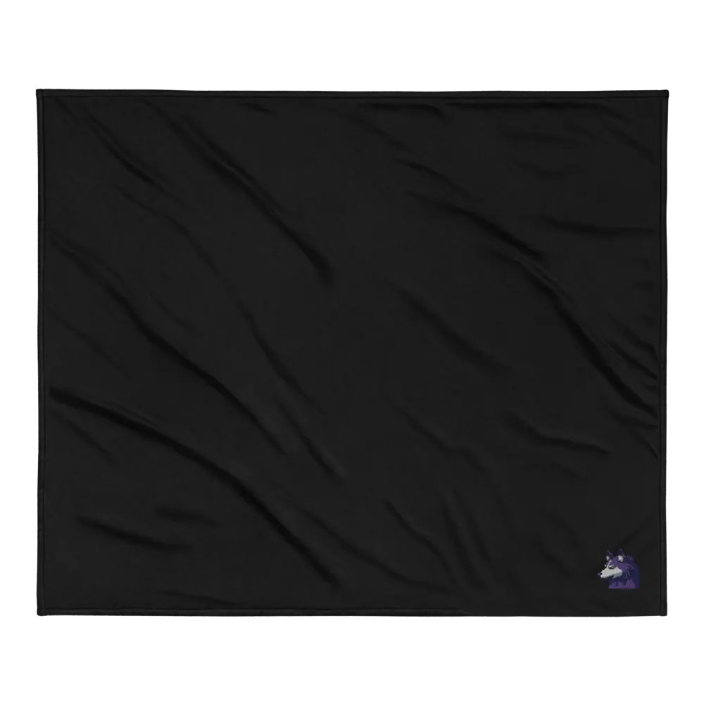 Pixel wolf Fluff blankie product image (4)