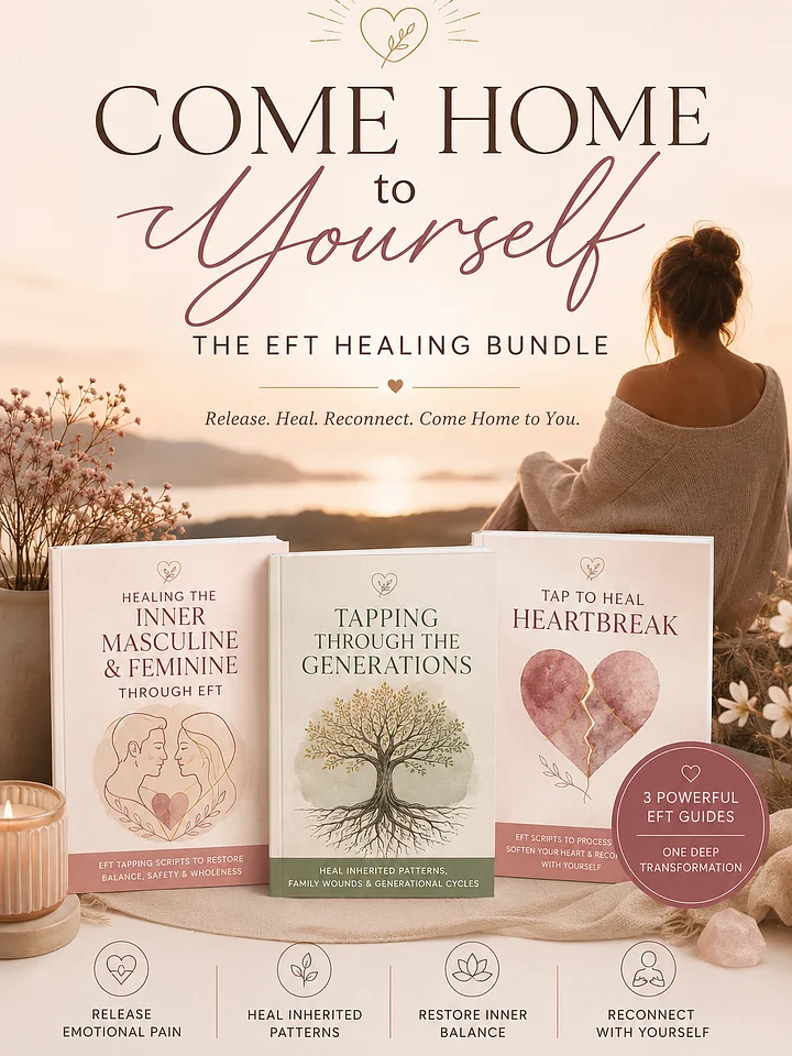 Come Home to Yourself Bundle: EFT for Heart Healing, Inner Safety & Emotional Wholeness product image (1)