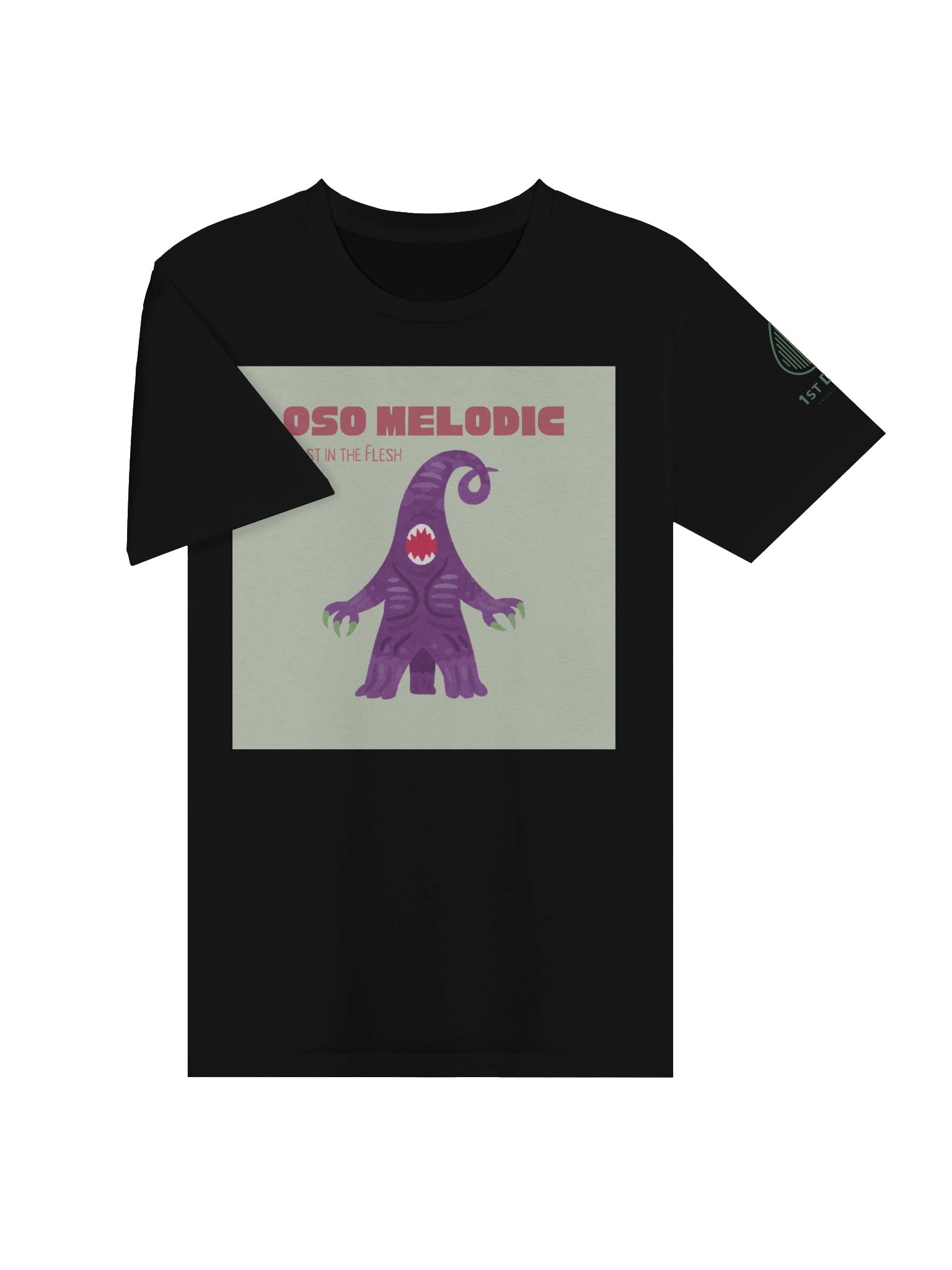 Oso Melodic Beast in the Flesh Cover T-shirt product image (3)