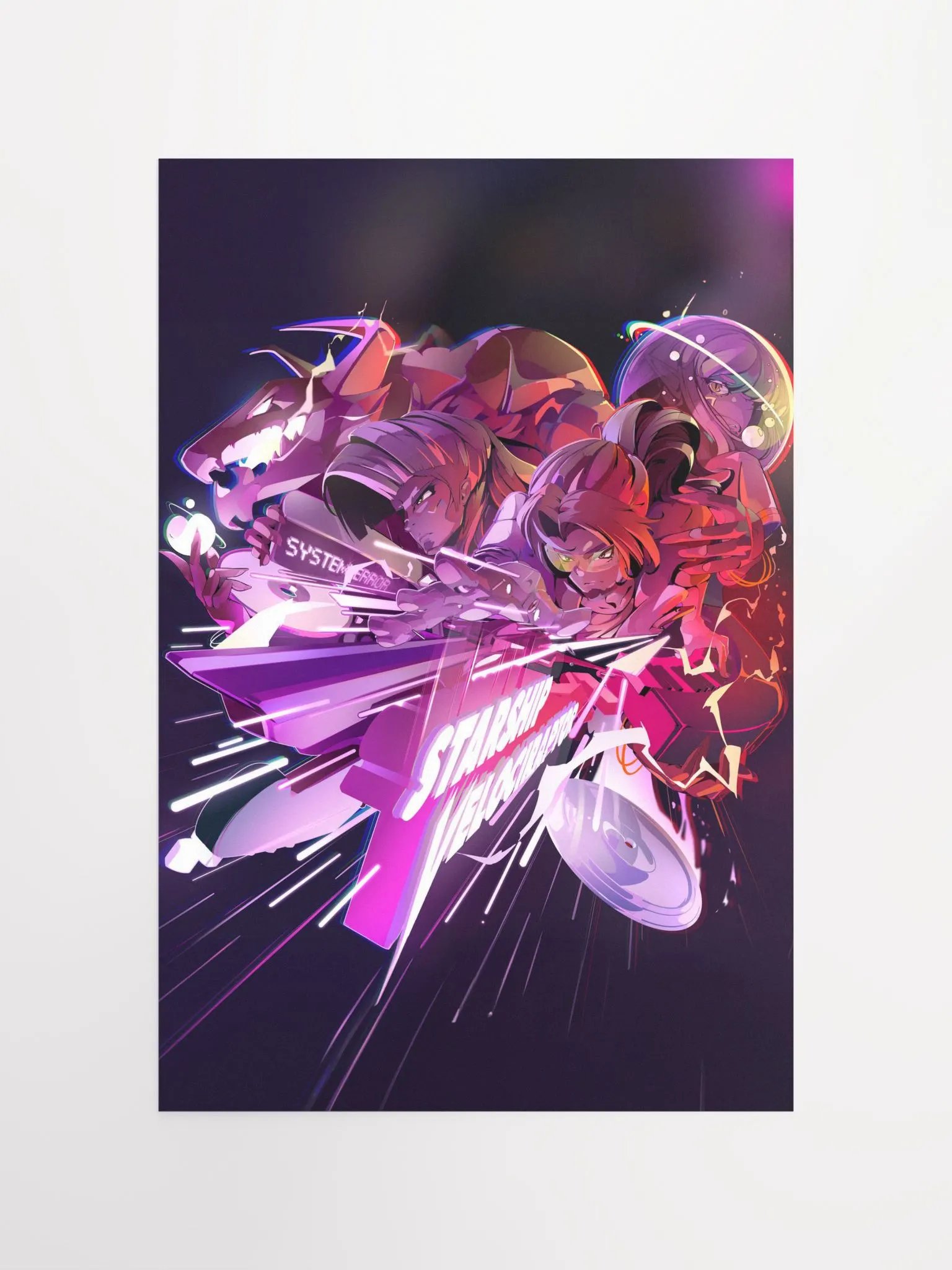 Starship Velociraptor Poster product image (4)