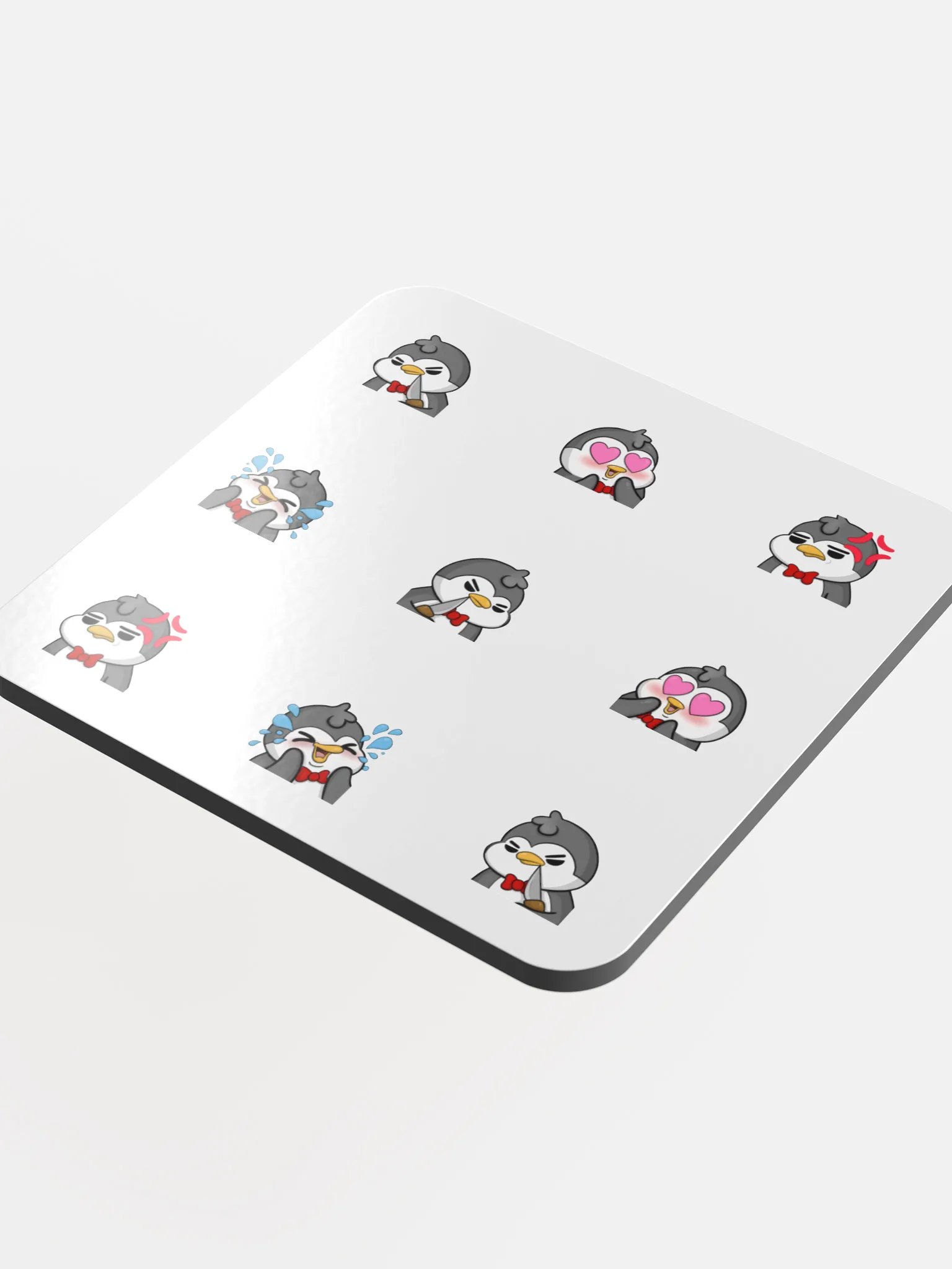 Mini Lil' Guy - Gloss Cork Coaster product image (4)