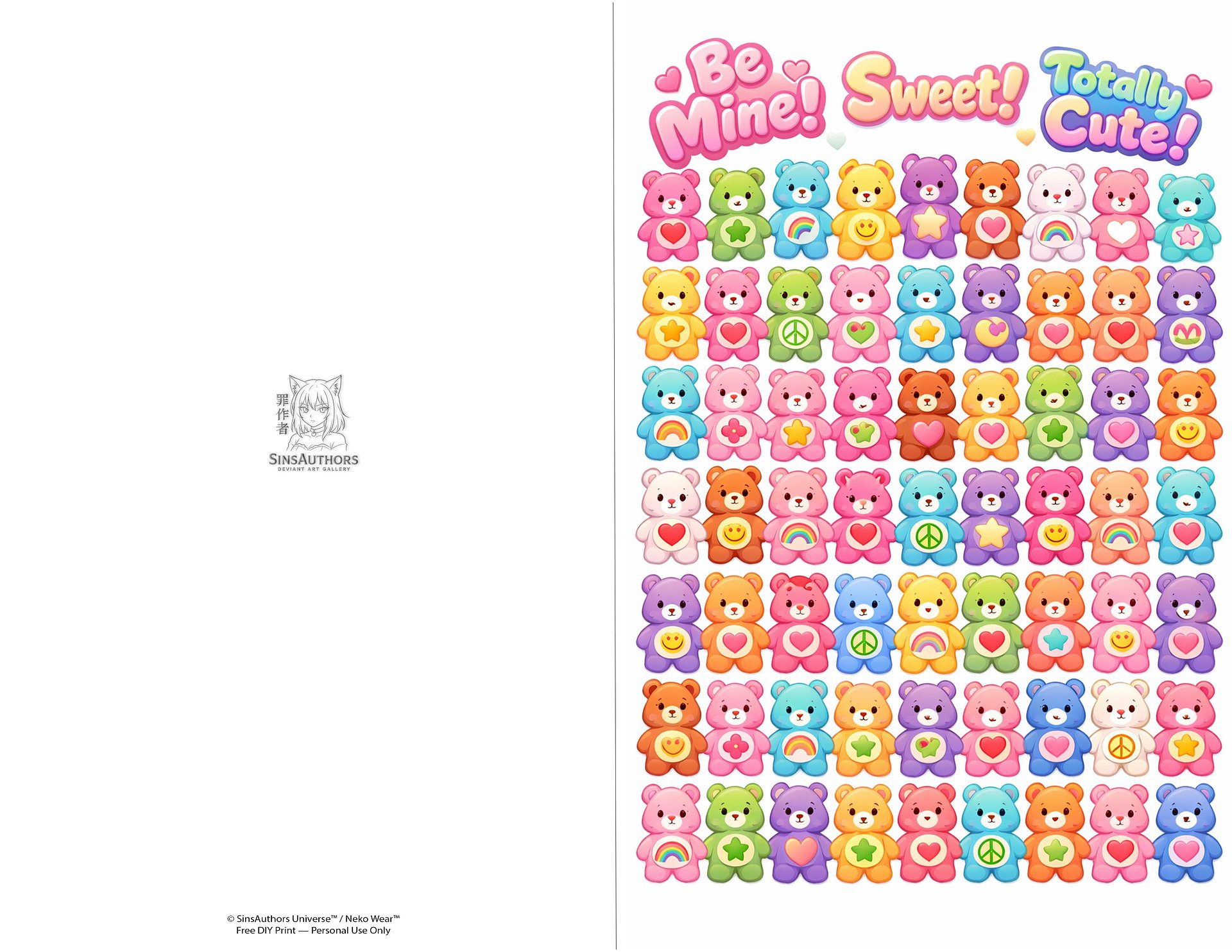 💖 DIY Valentine Pack 1 — Neko Wear product image (1)