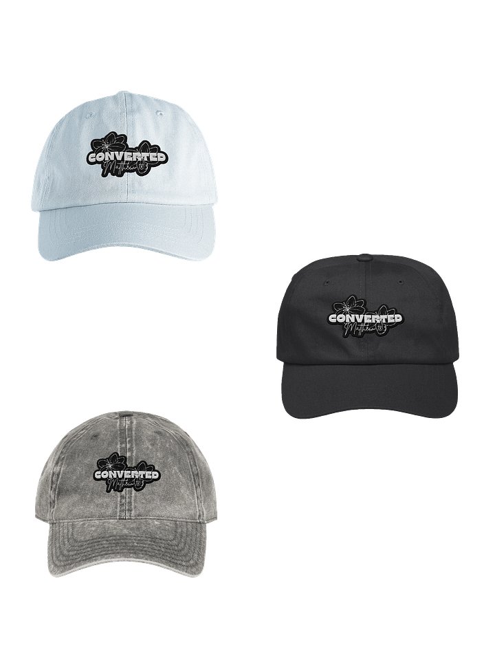 Converted Embroidered Cap Set product image (1)